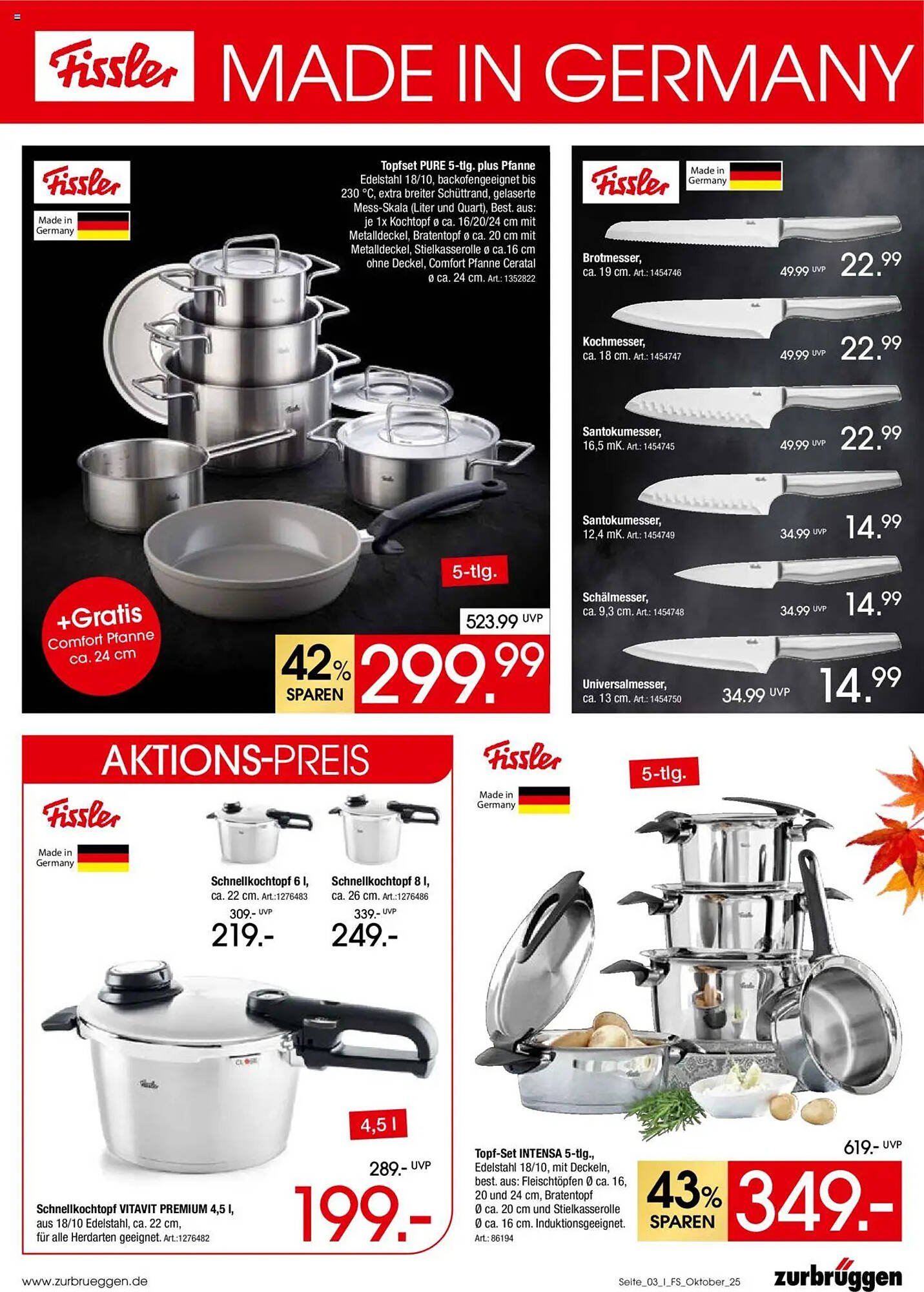 Zurbrüggen Prospekt (2025-10-01 - 2025-10-31) | 3