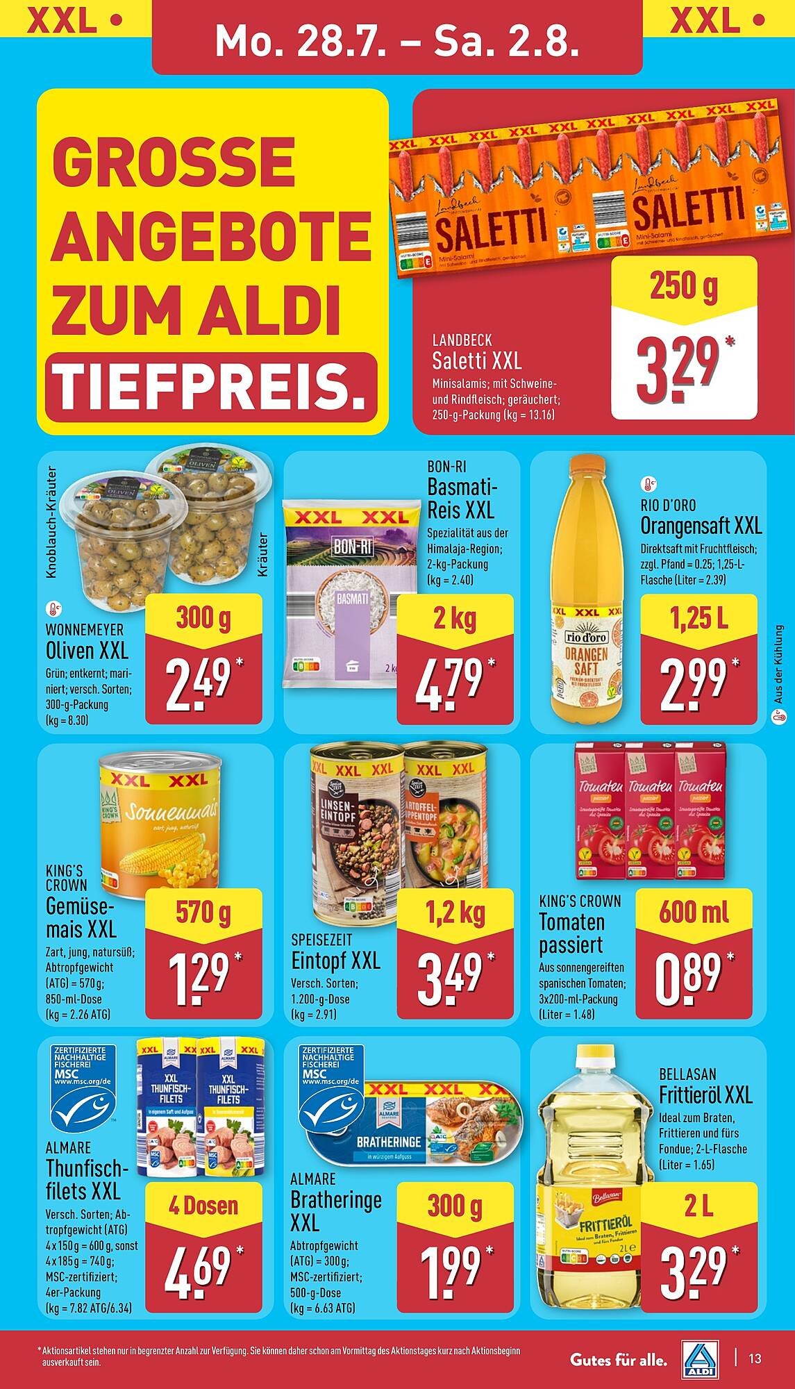 Aldi Nord Prospekt (2025-07-28 - 2025-08-02) | 13