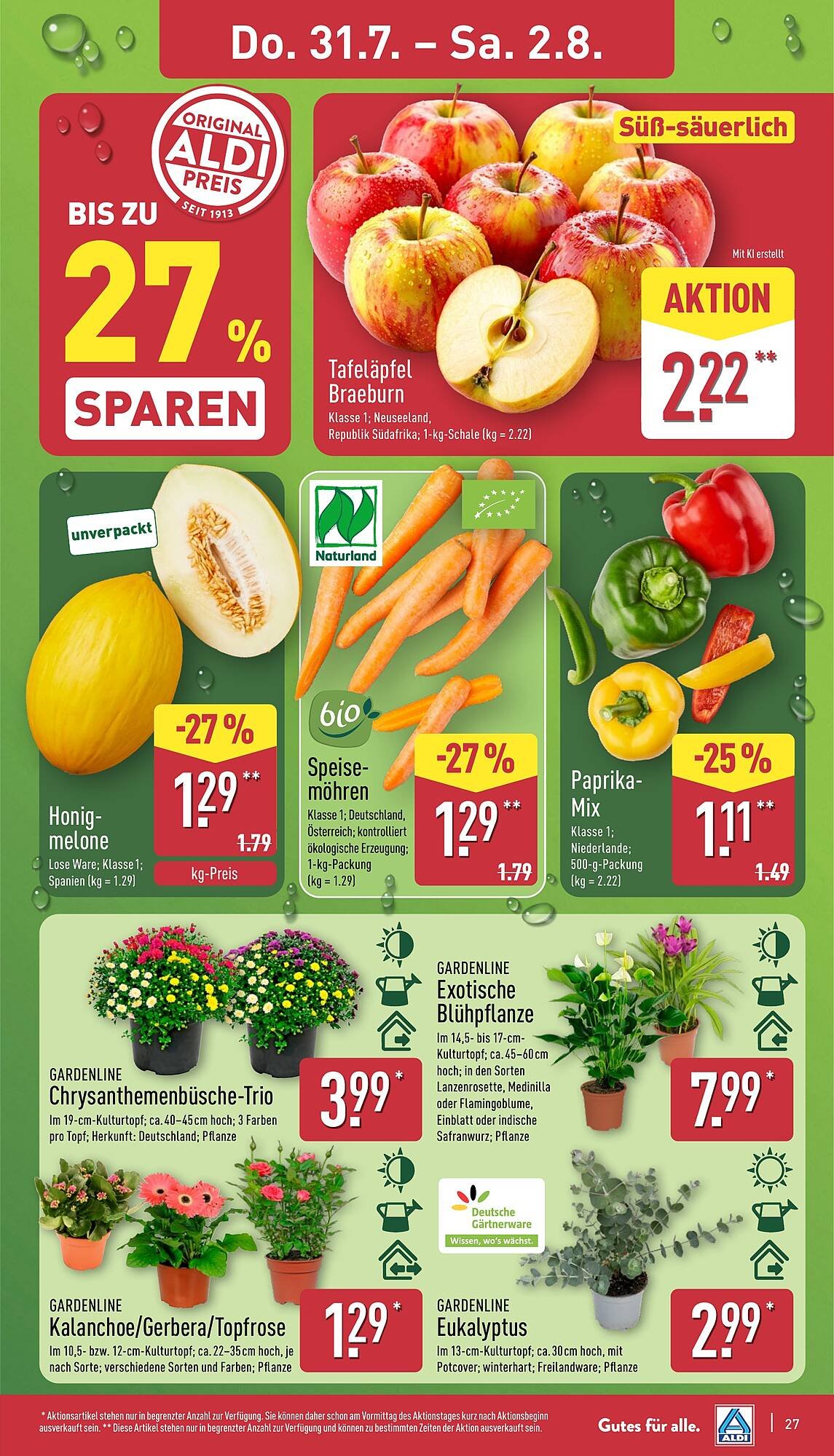 Aldi Nord Prospekt (2025-07-28 - 2025-08-02) | 27