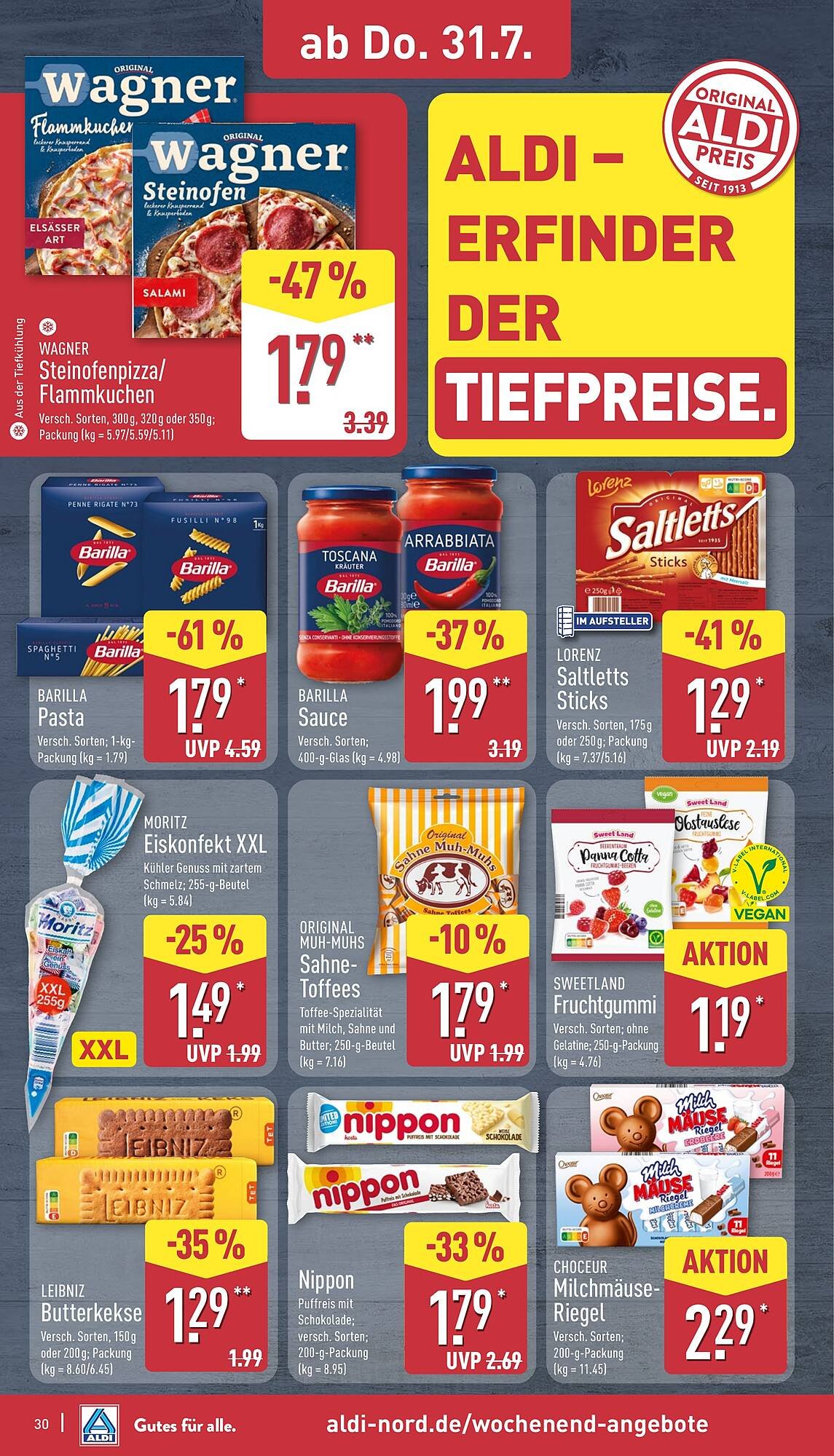 Aldi Nord Prospekt (2025-07-28 - 2025-08-02) | 30