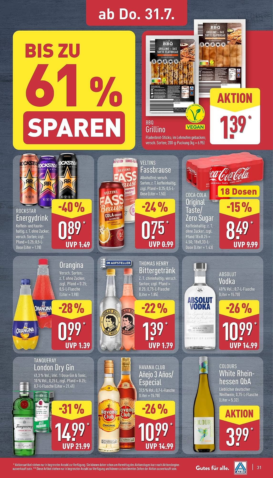 Aldi Nord Prospekt (2025-07-28 - 2025-08-02) | 31