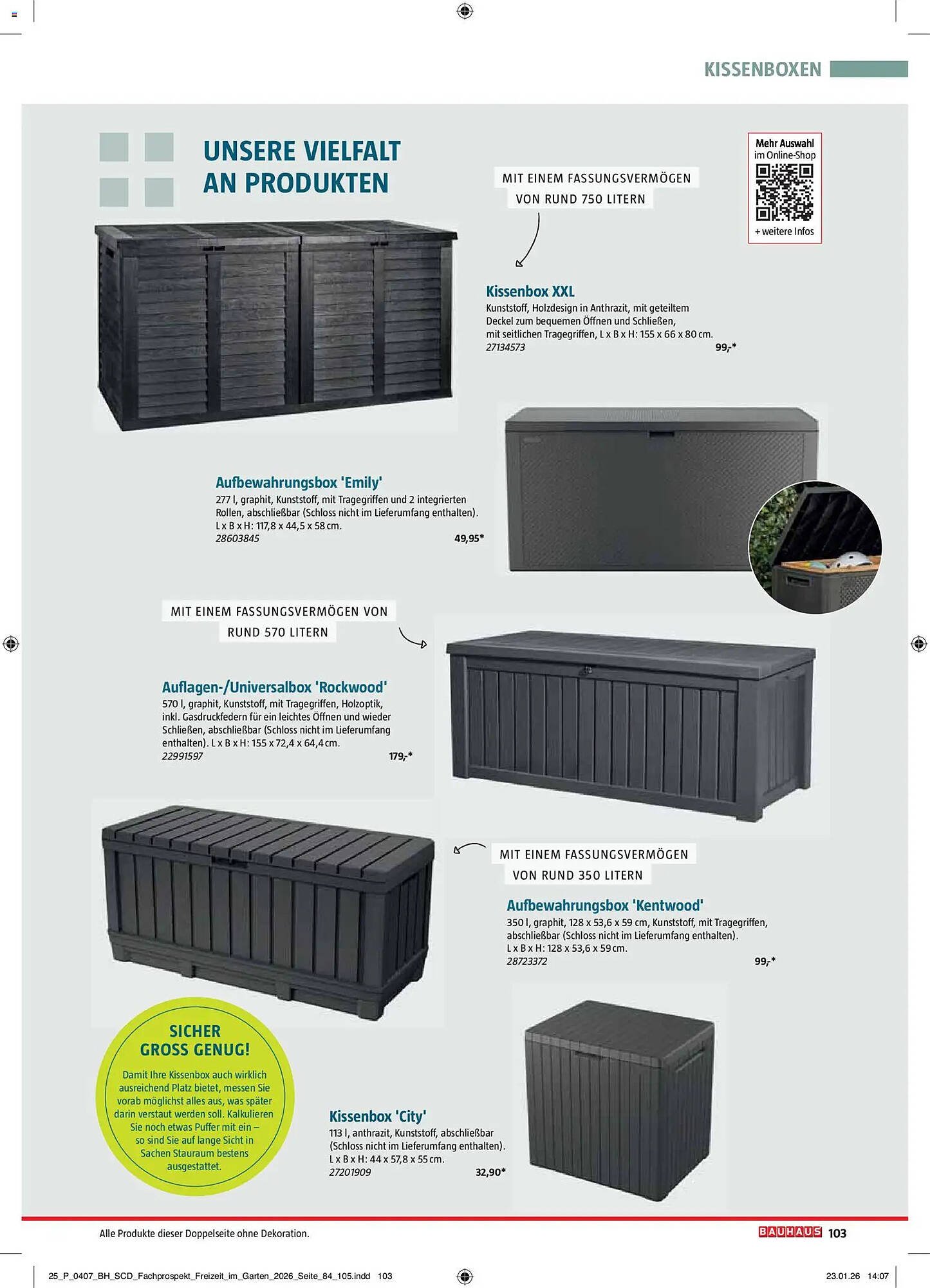 Bauhaus Prospekt (2026-03-02 - 2026-06-30)