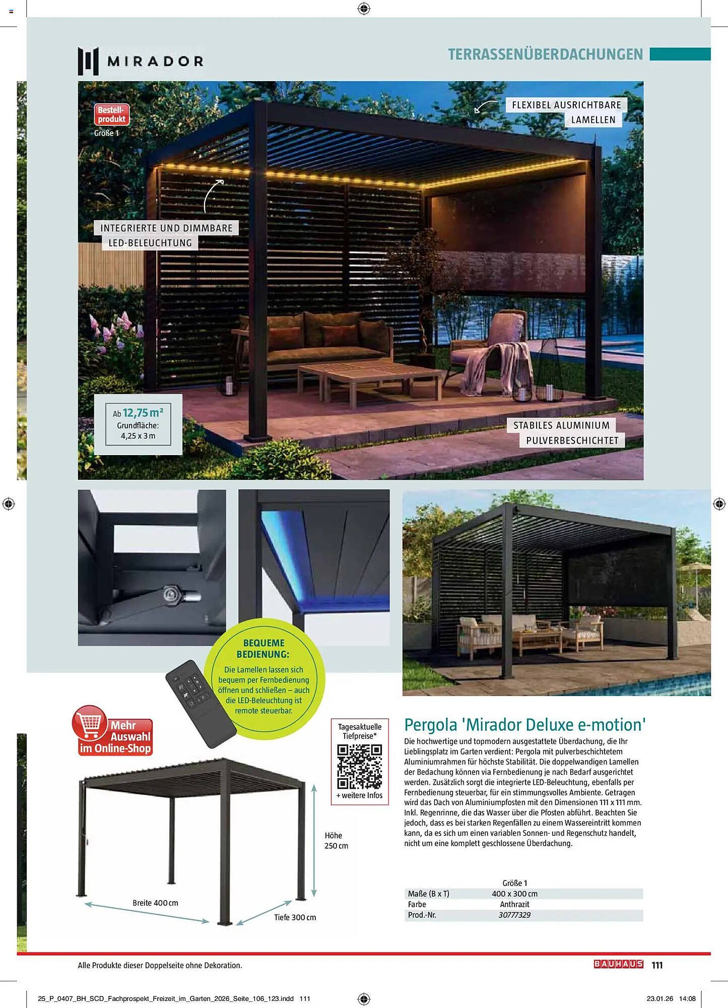 Bauhaus Prospekt (2026-03-02 - 2026-06-30)