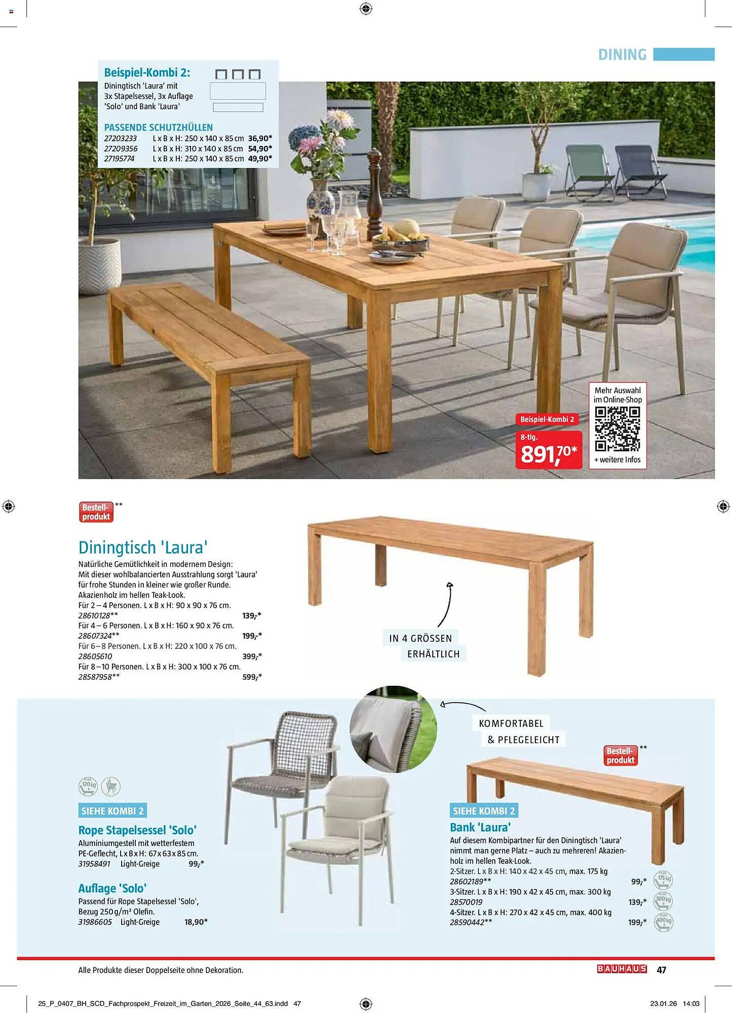 Bauhaus Prospekt (2026-03-02 - 2026-06-30)