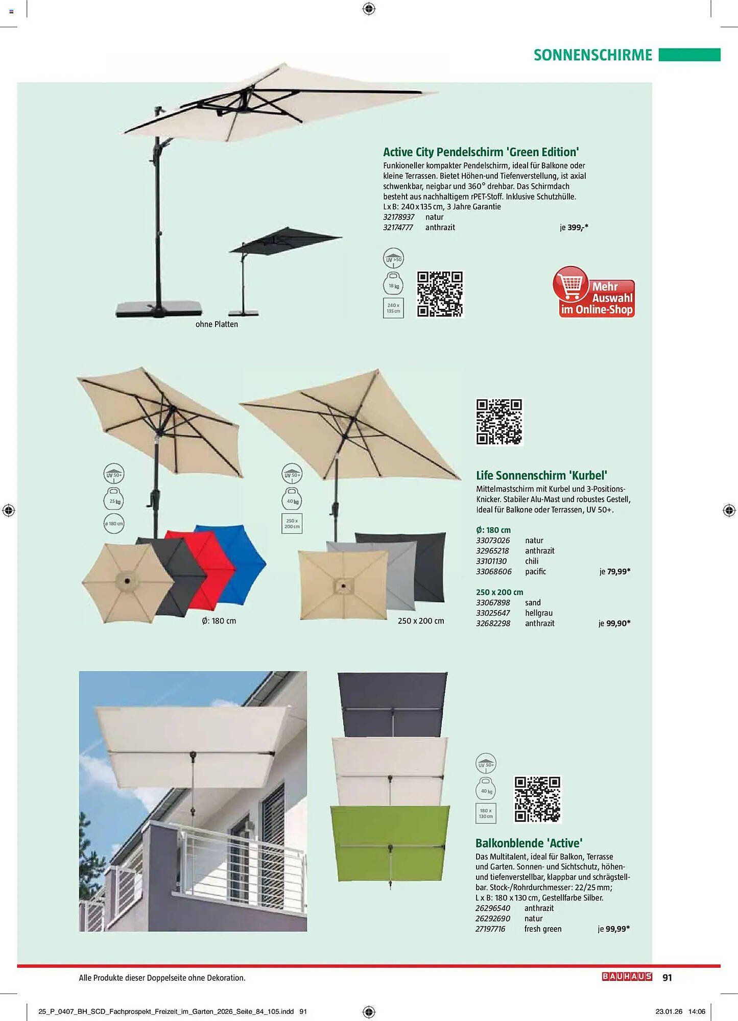 Bauhaus Prospekt (2026-03-02 - 2026-06-30)