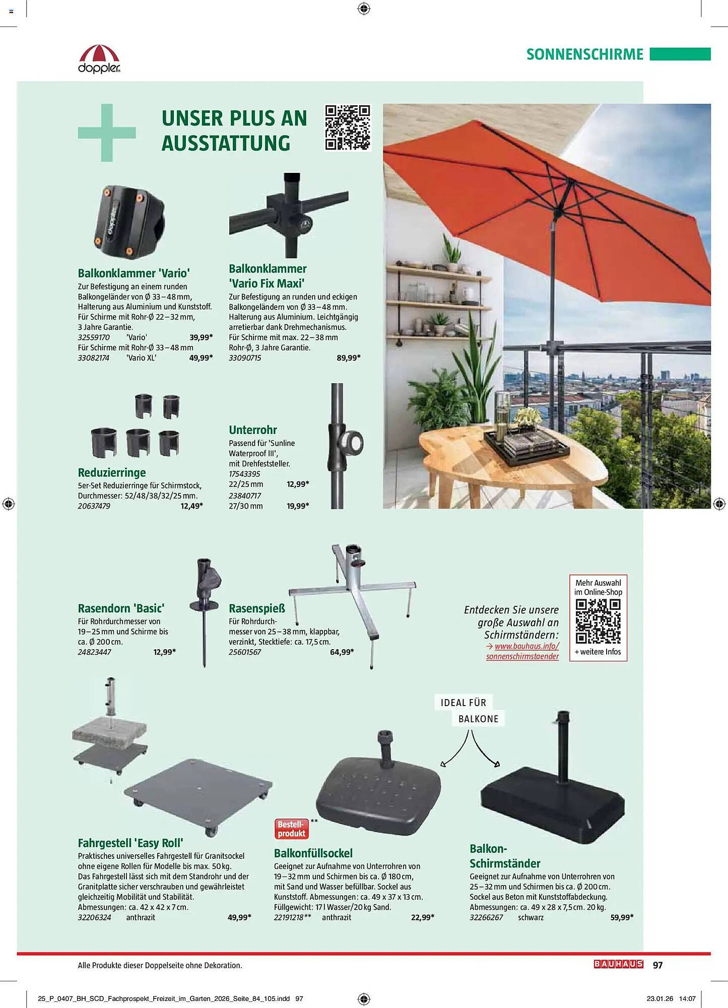 Bauhaus Prospekt (2026-03-02 - 2026-06-30)