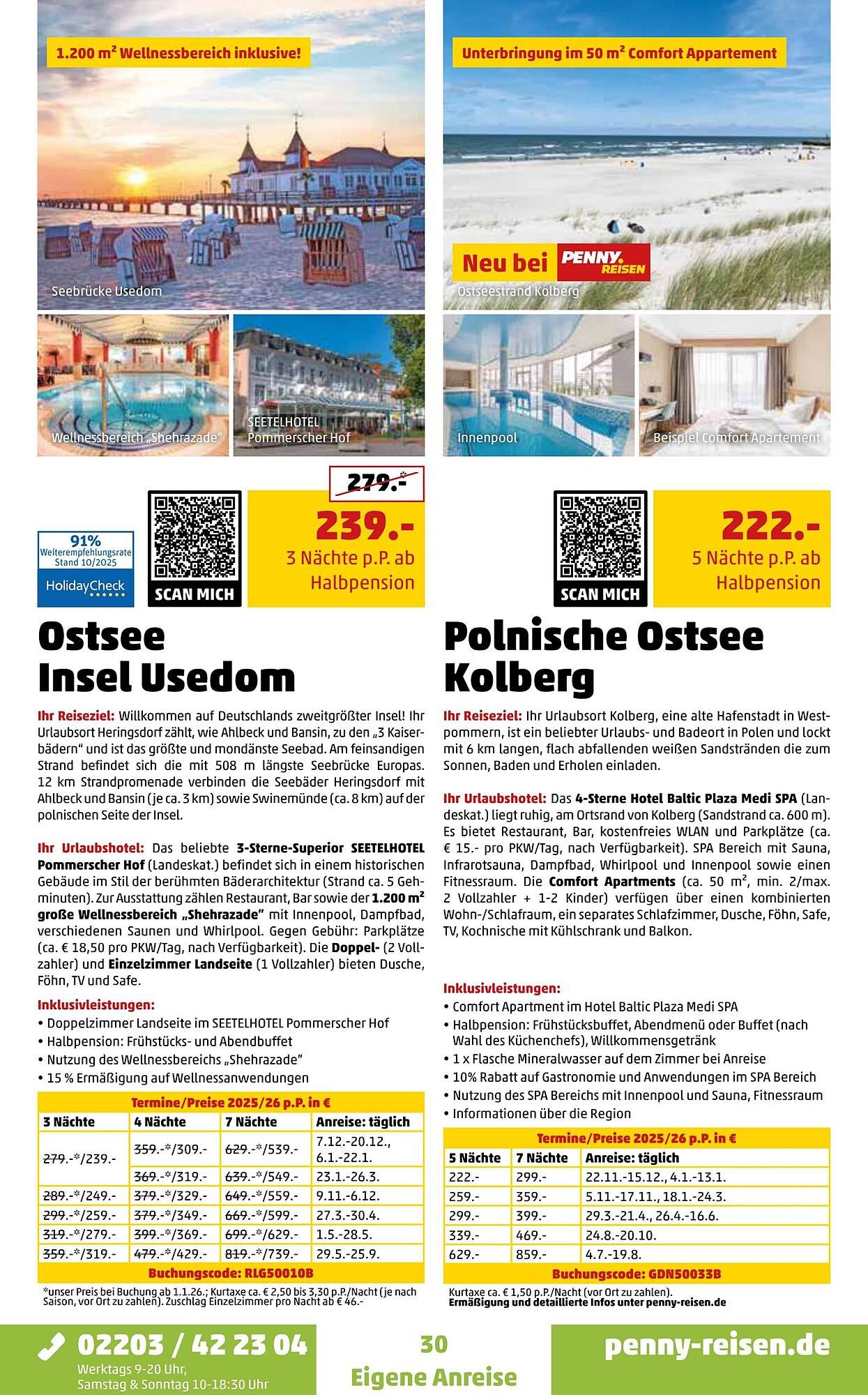 Penny Reisen Prospekt (2025-11-01 - 2025-12-27)
