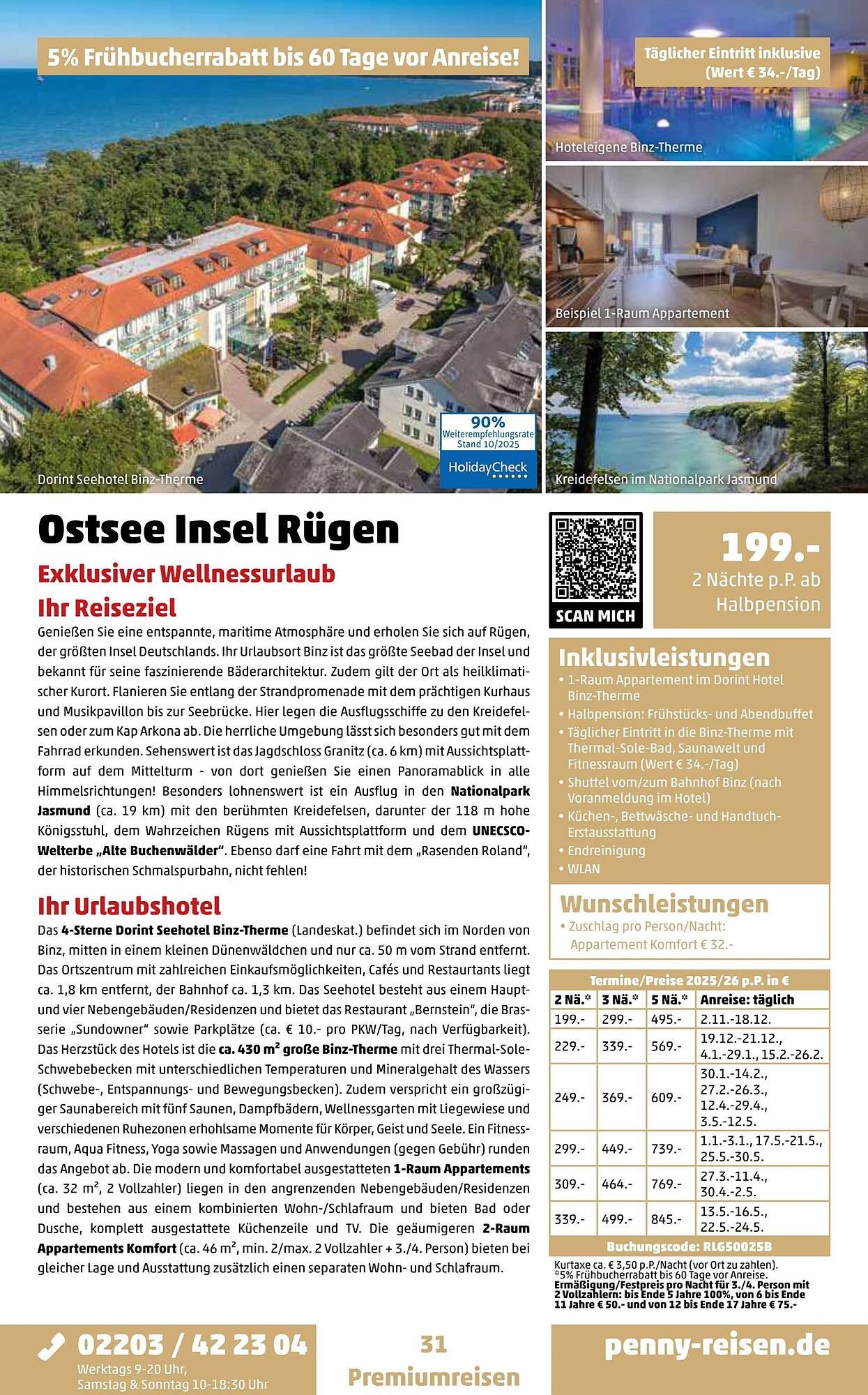 Penny Reisen Prospekt (2025-11-01 - 2025-12-27)