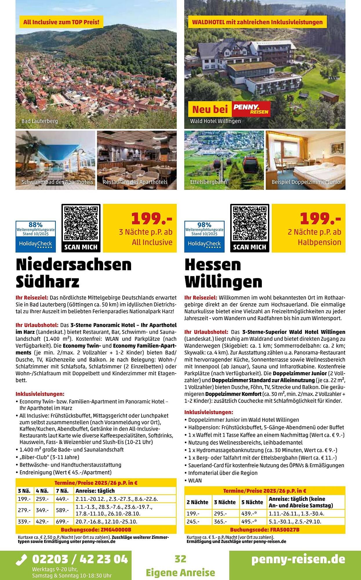 Penny Reisen Prospekt (2025-11-01 - 2025-12-27)