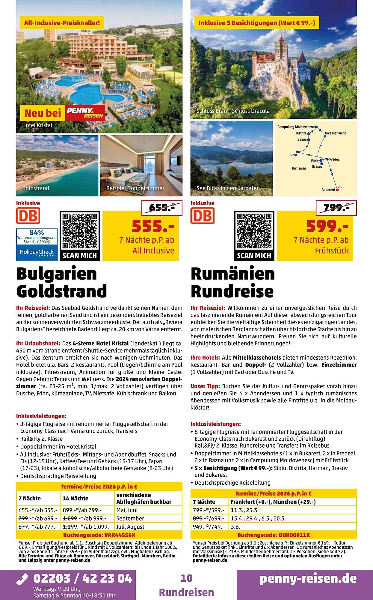 Penny Reisen Prospekt (2025-11-01 - 2025-12-27)