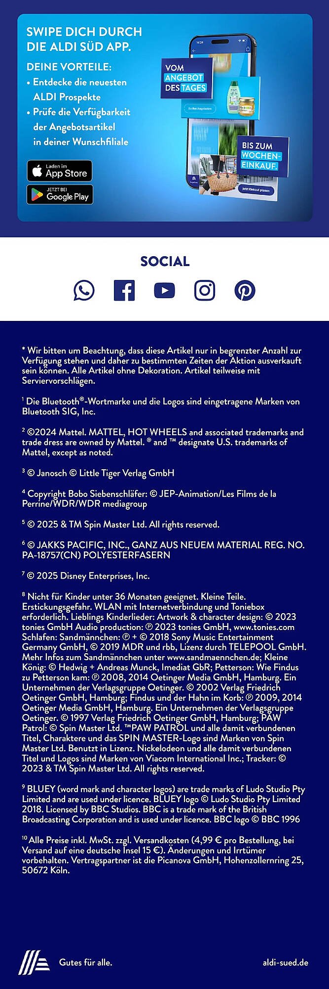 Aldi Süd Prospekt