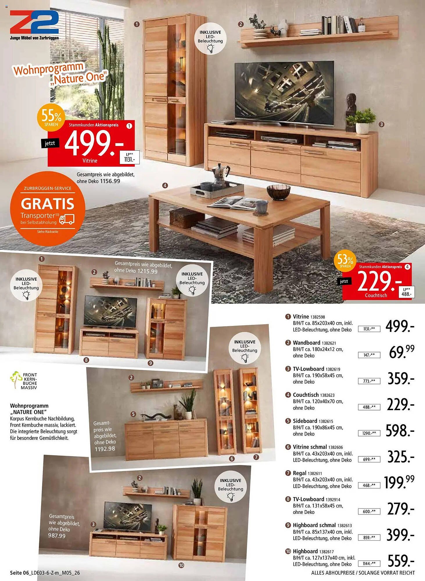 Zurbrüggen Prospekt