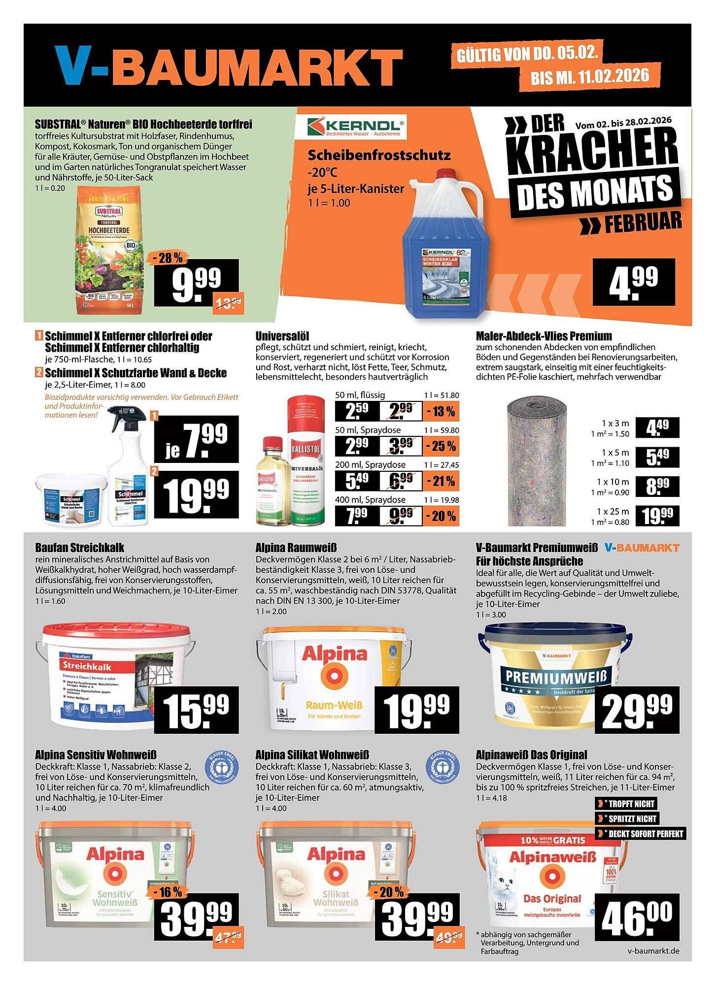 V Baumarkt Prospekt (2026-02-05 - 2026-02-12)
