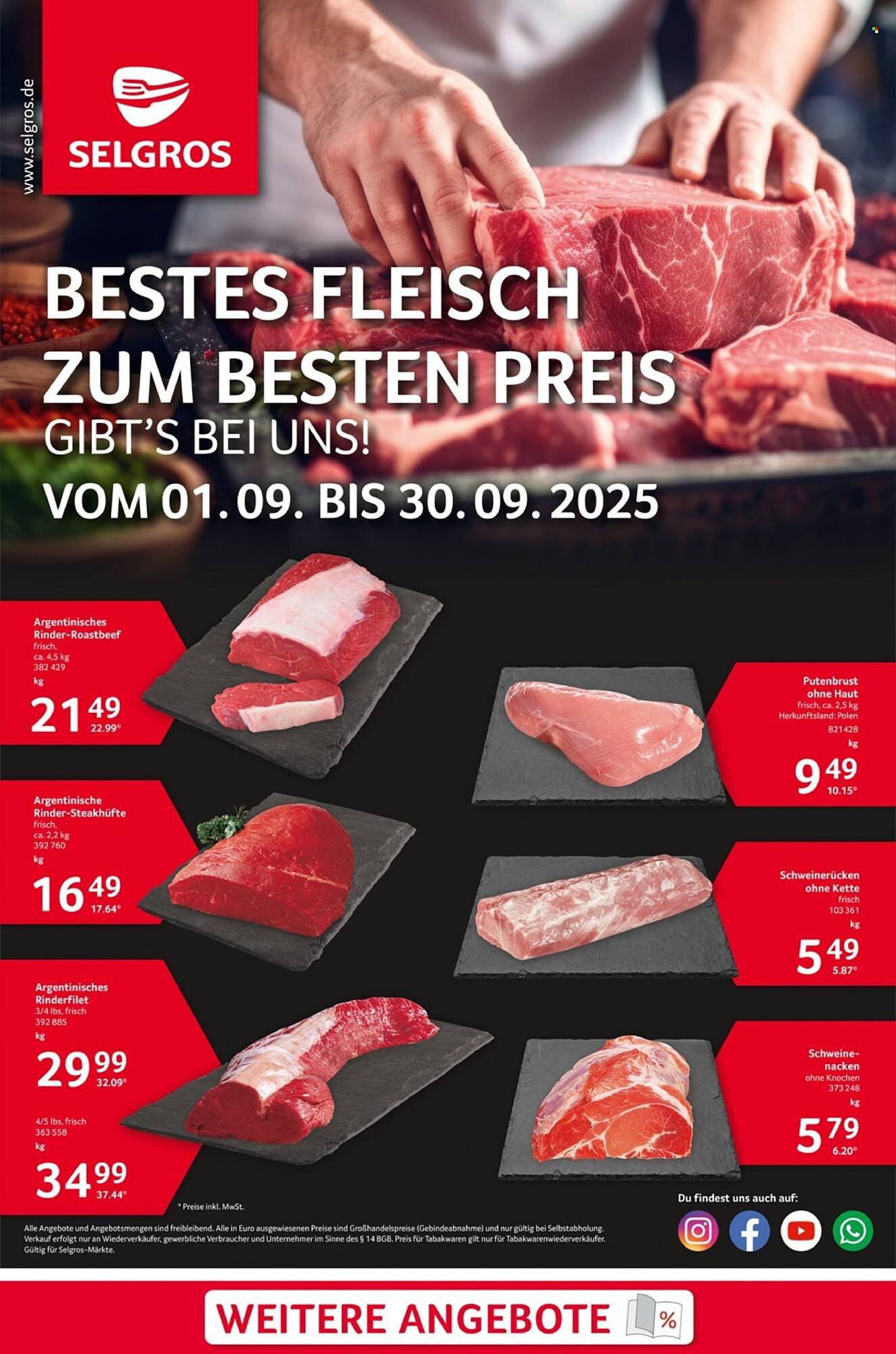 Selgros Prospekt (2025-09-01 - 2025-09-30) | 1