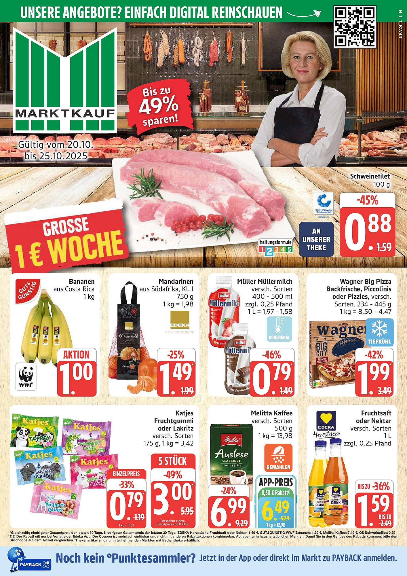 Marktkauf Prospekt (2025-10-19 - 2025-10-25) | 1