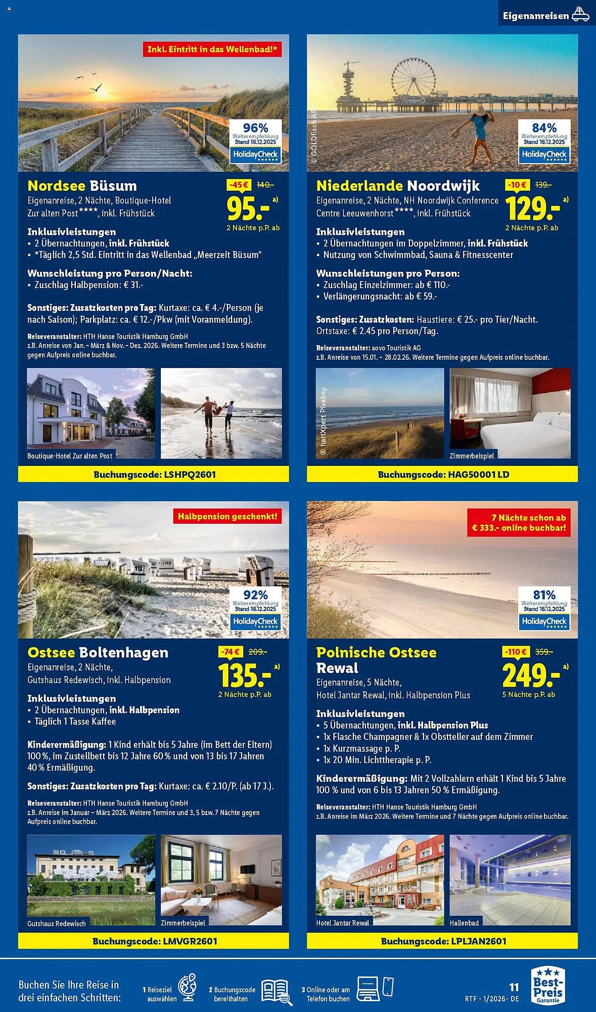 Lidl Reisen Prospekt (2026-01-14 - 2026-01-31)