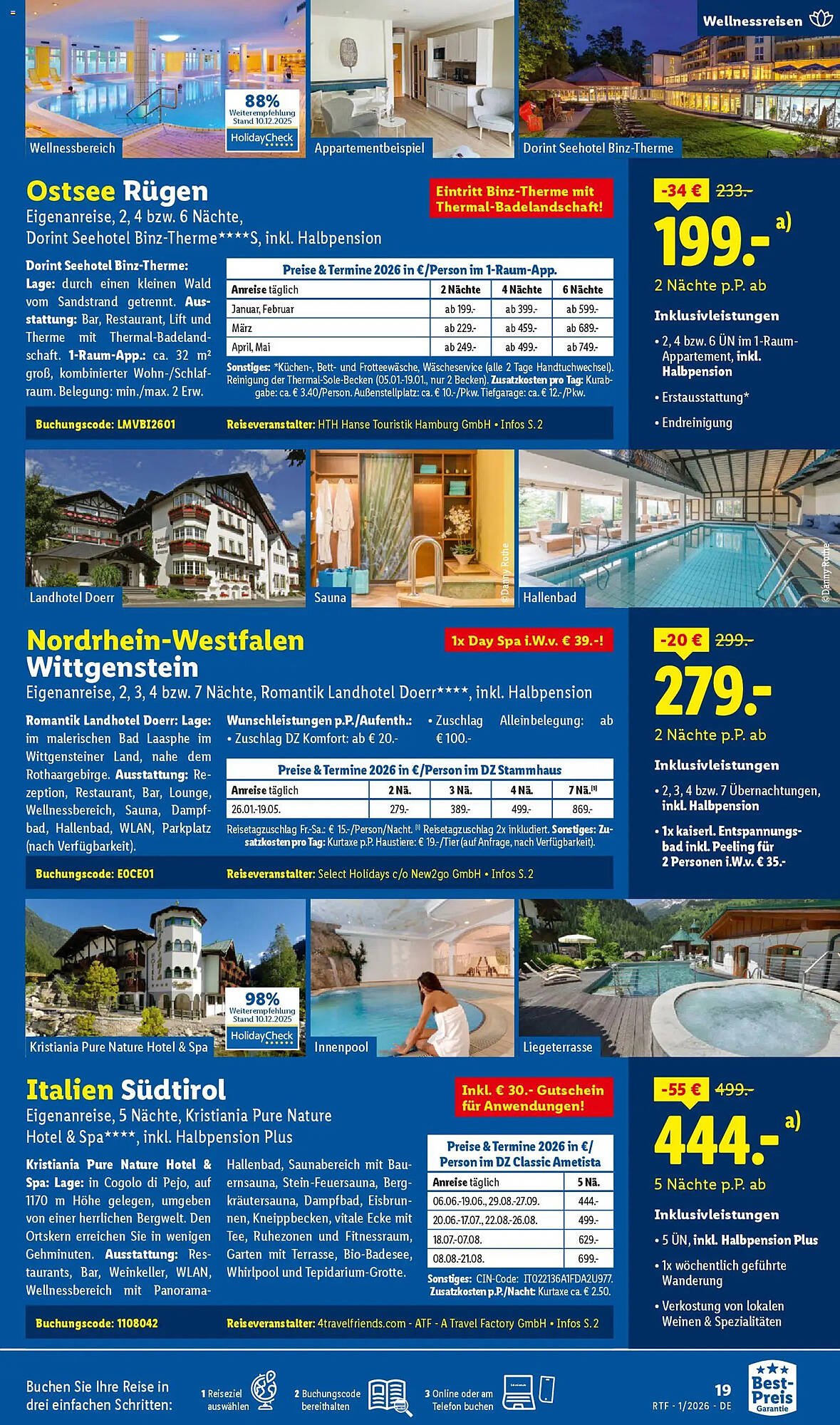 Lidl Reisen Prospekt (2026-01-14 - 2026-01-31)