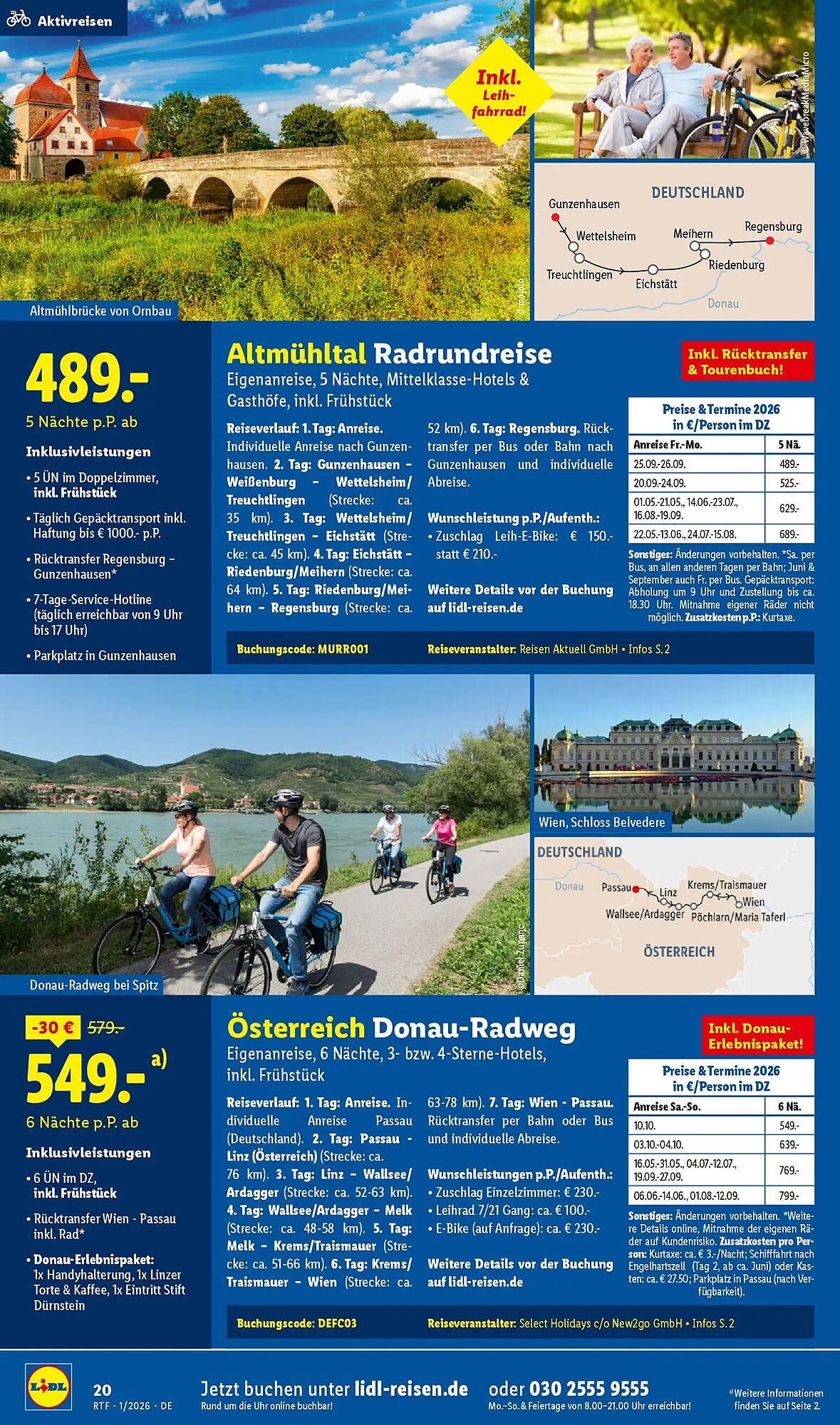 Lidl Reisen Prospekt (2026-01-14 - 2026-01-31)