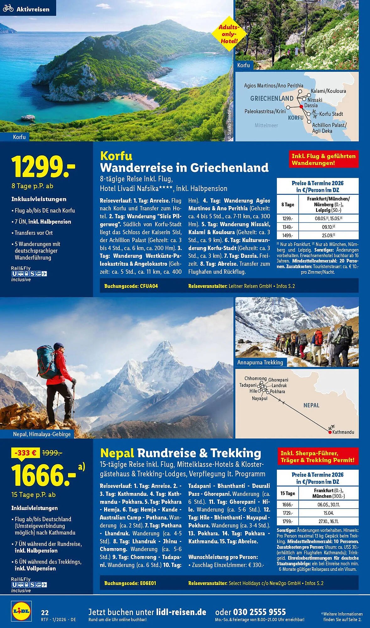 Lidl Reisen Prospekt (2026-01-14 - 2026-01-31)