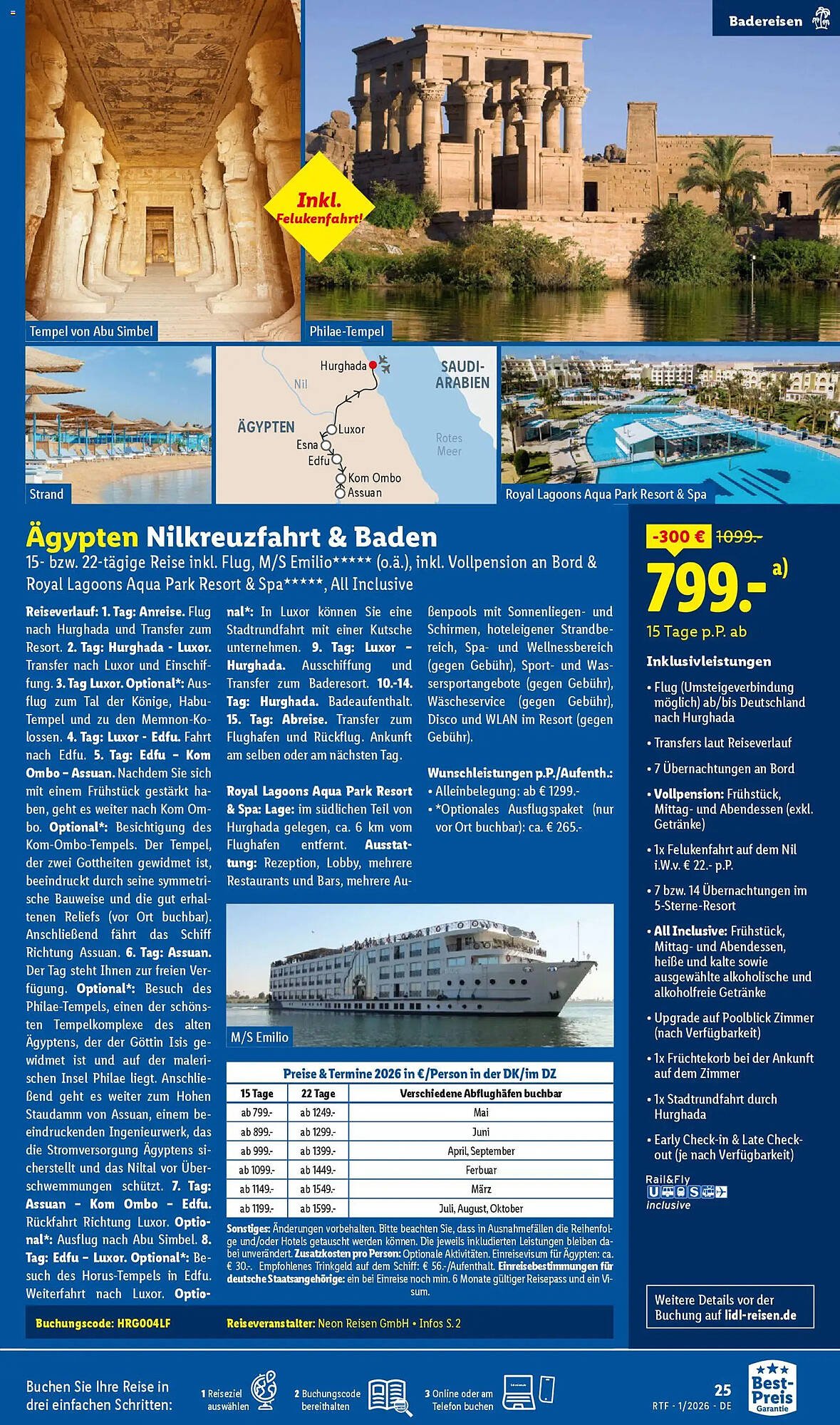 Lidl Reisen Prospekt (2026-01-14 - 2026-01-31)