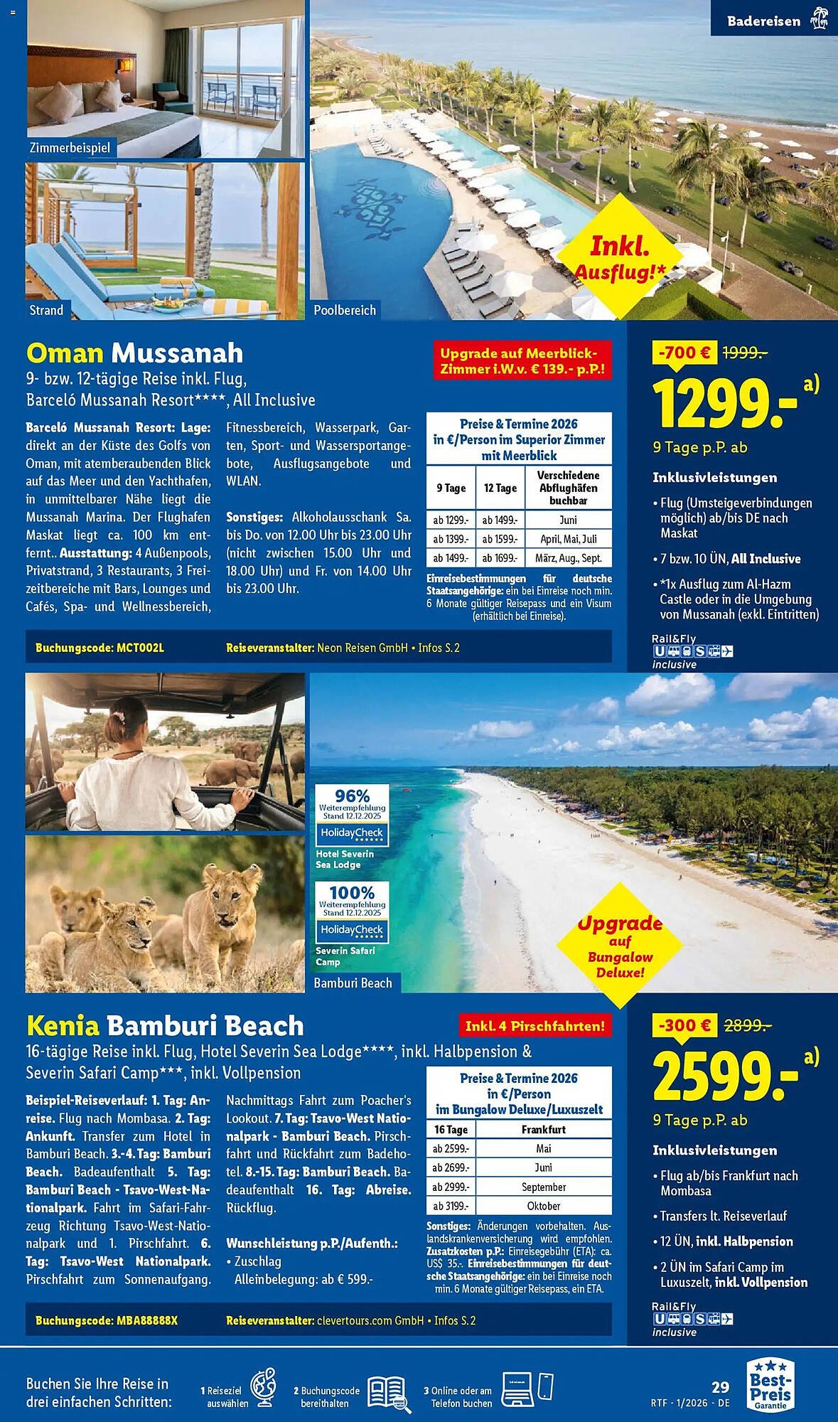 Lidl Reisen Prospekt (2026-01-14 - 2026-01-31)