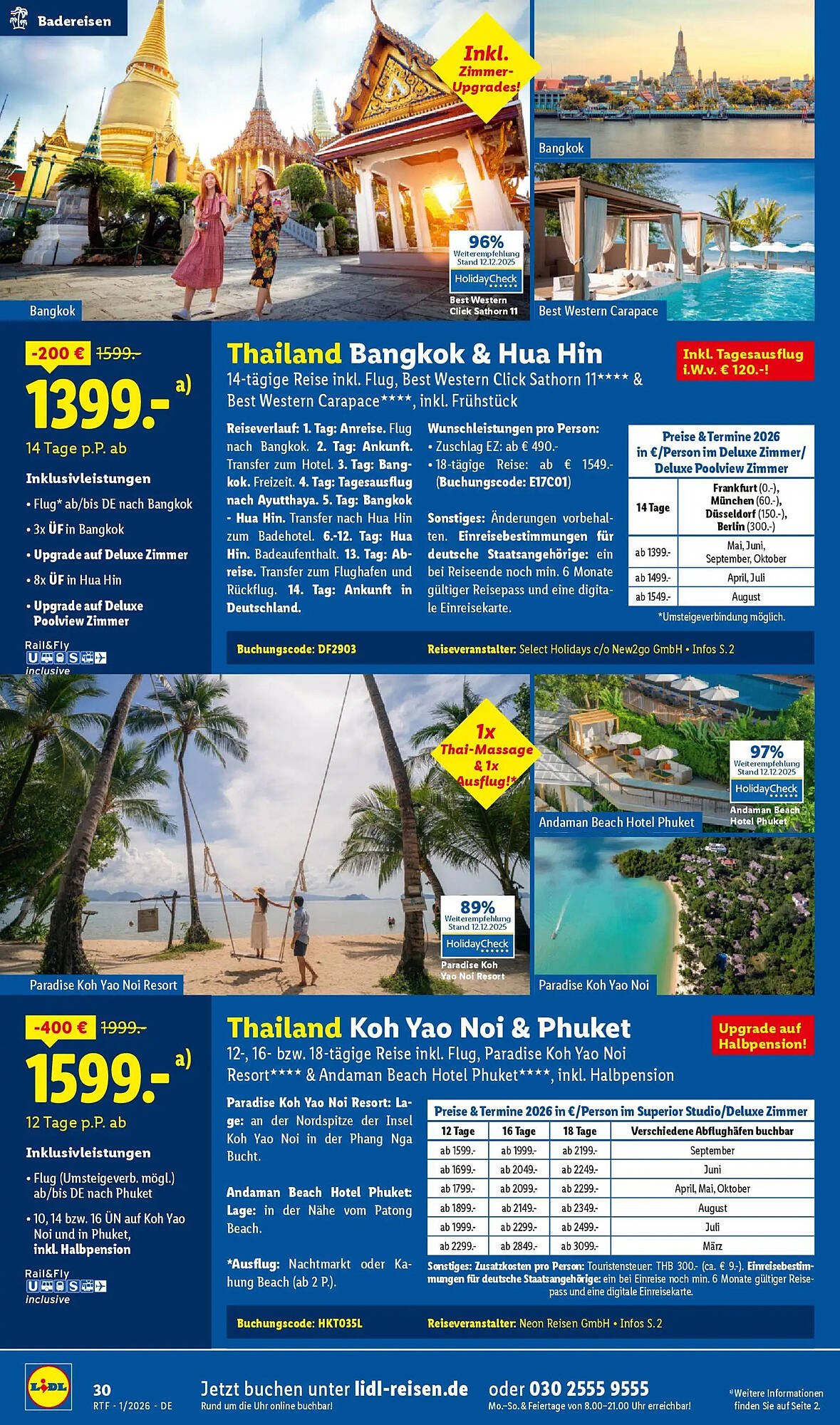 Lidl Reisen Prospekt (2026-01-14 - 2026-01-31)