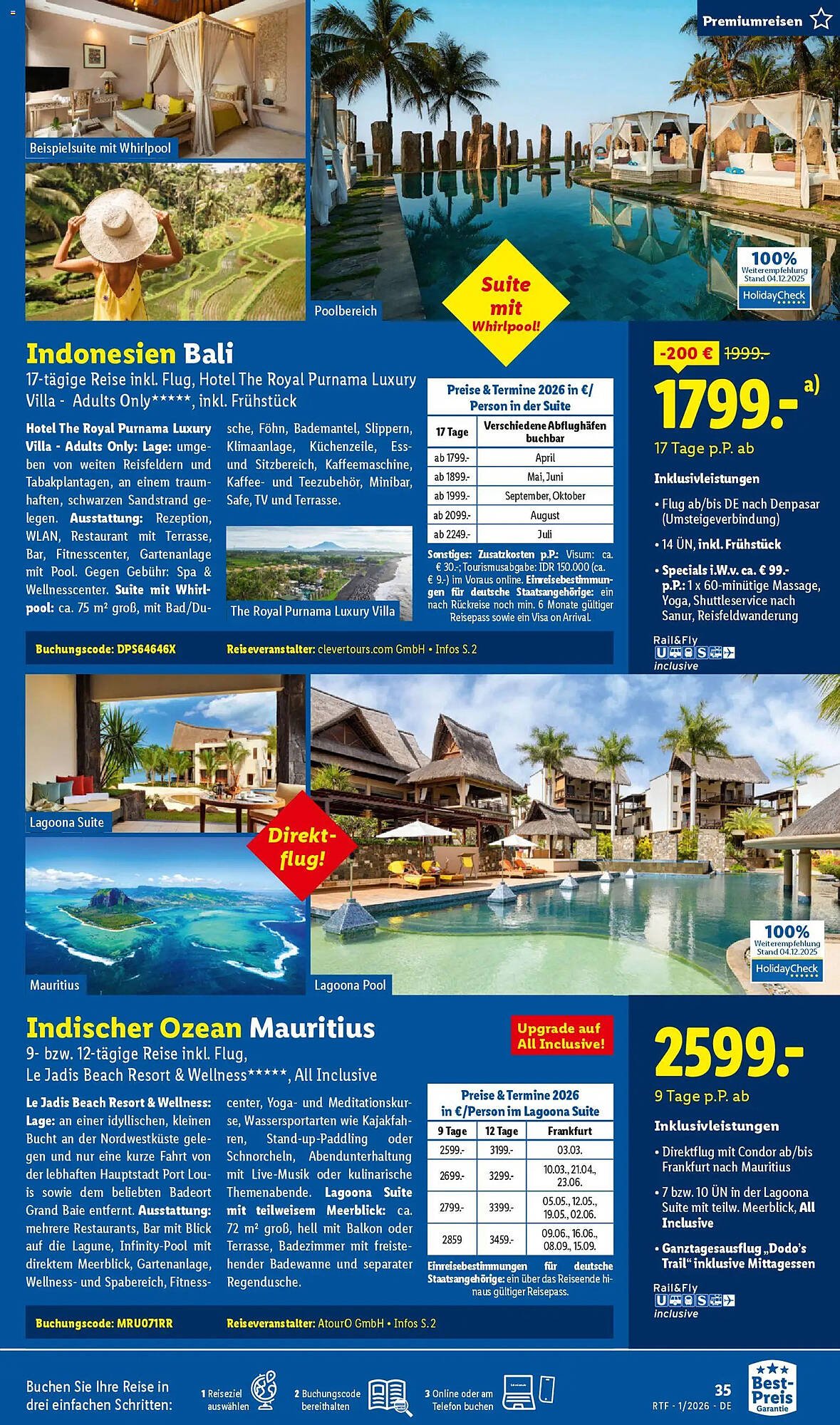 Lidl Reisen Prospekt (2026-01-14 - 2026-01-31)