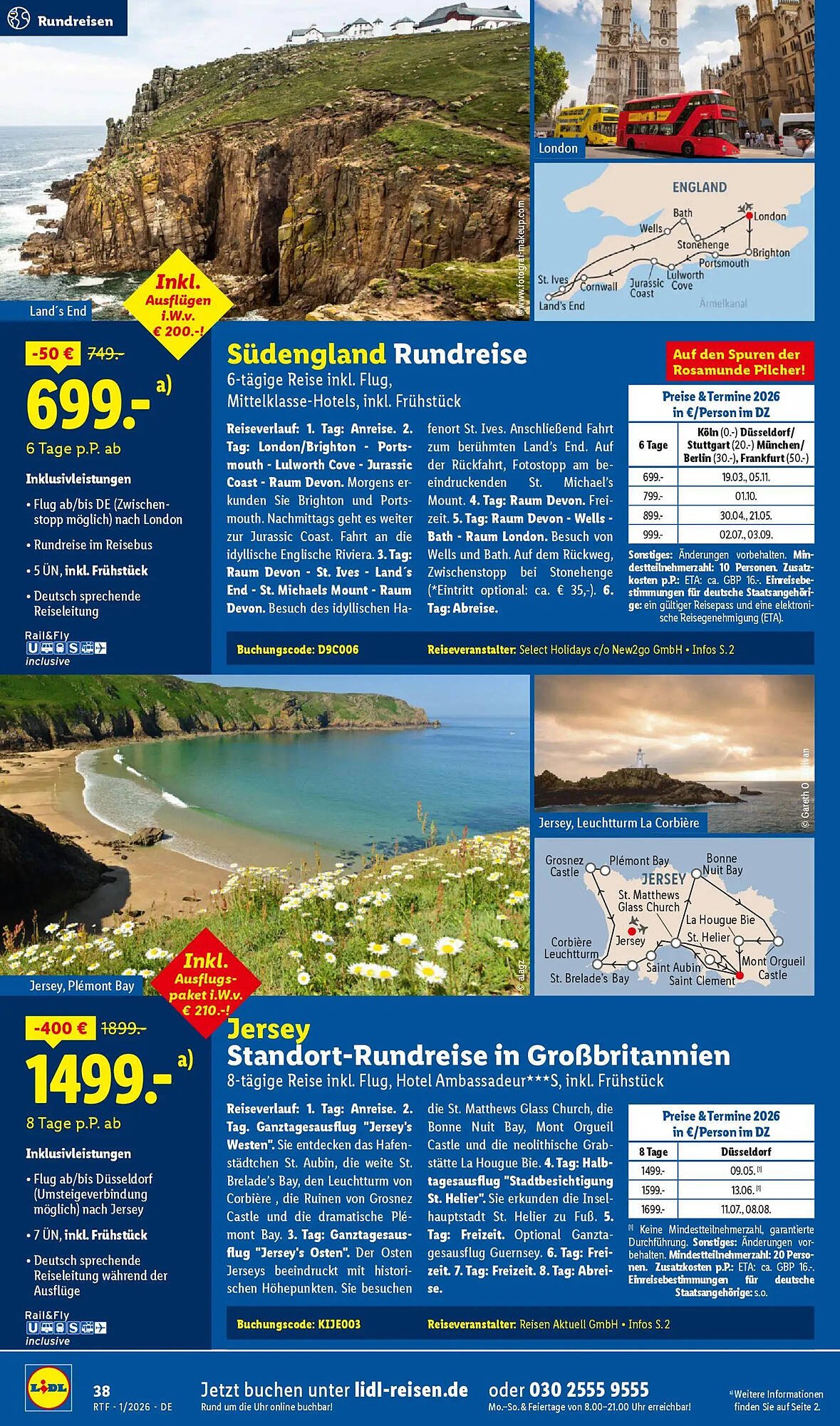 Lidl Reisen Prospekt (2026-01-14 - 2026-01-31)