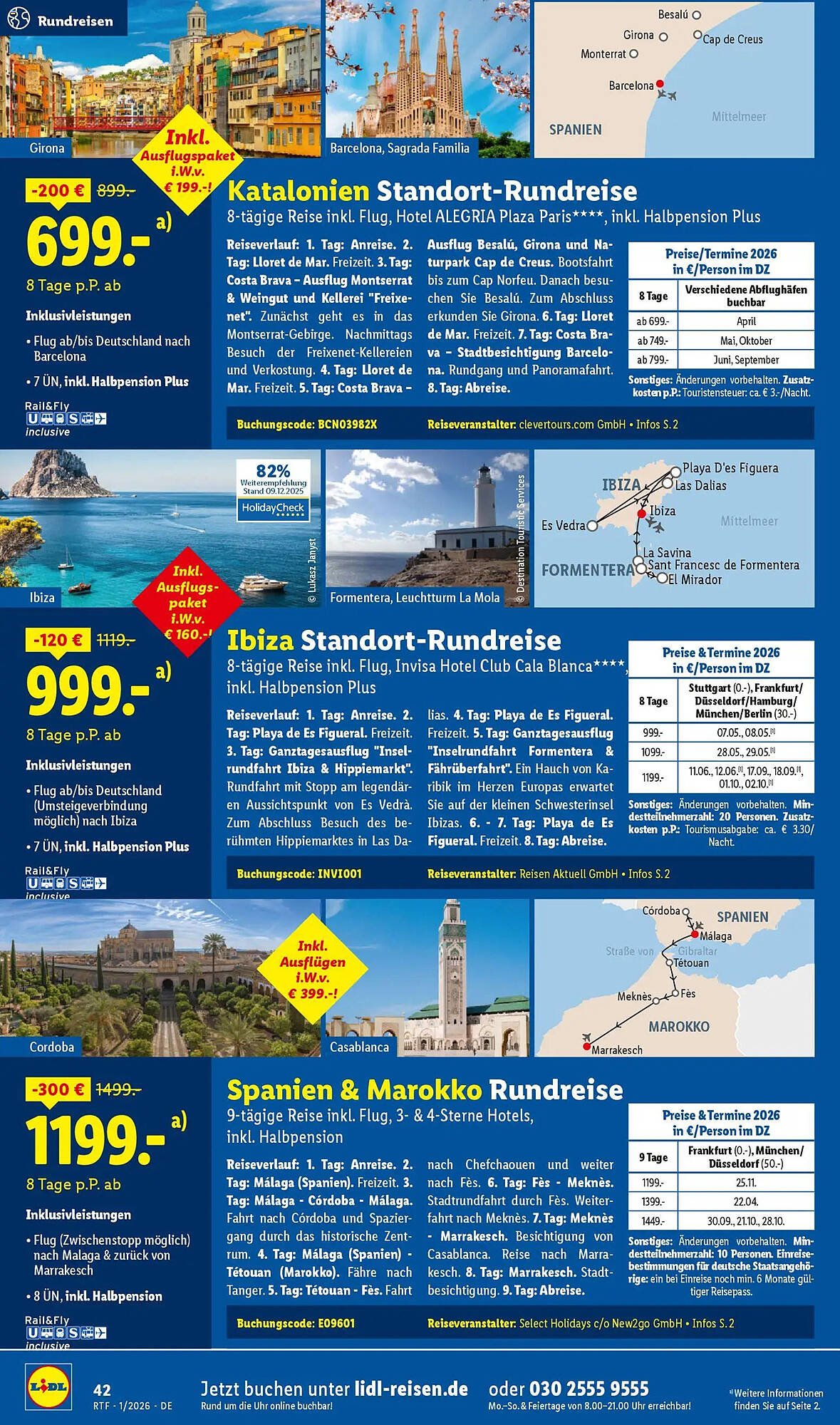 Lidl Reisen Prospekt (2026-01-14 - 2026-01-31)