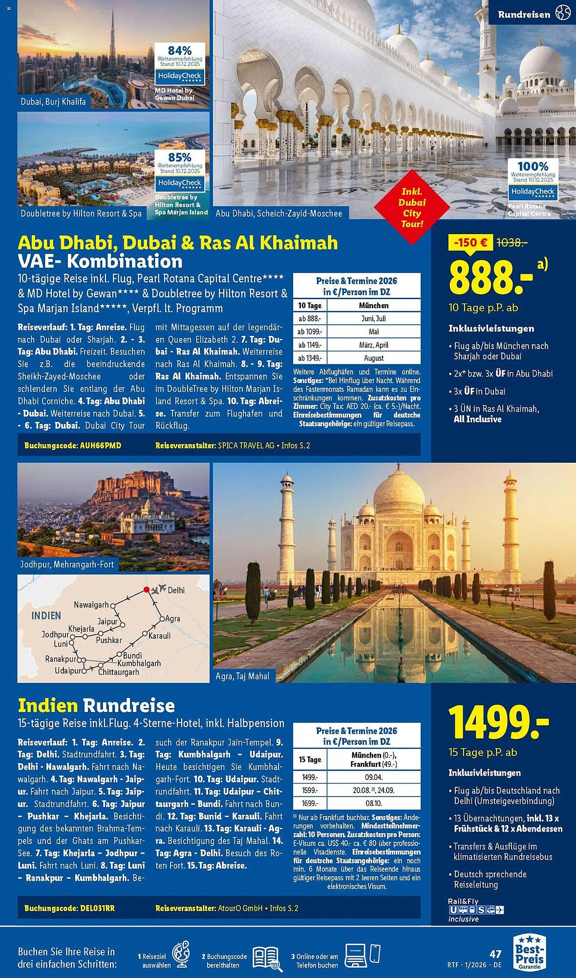 Lidl Reisen Prospekt (2026-01-14 - 2026-01-31)