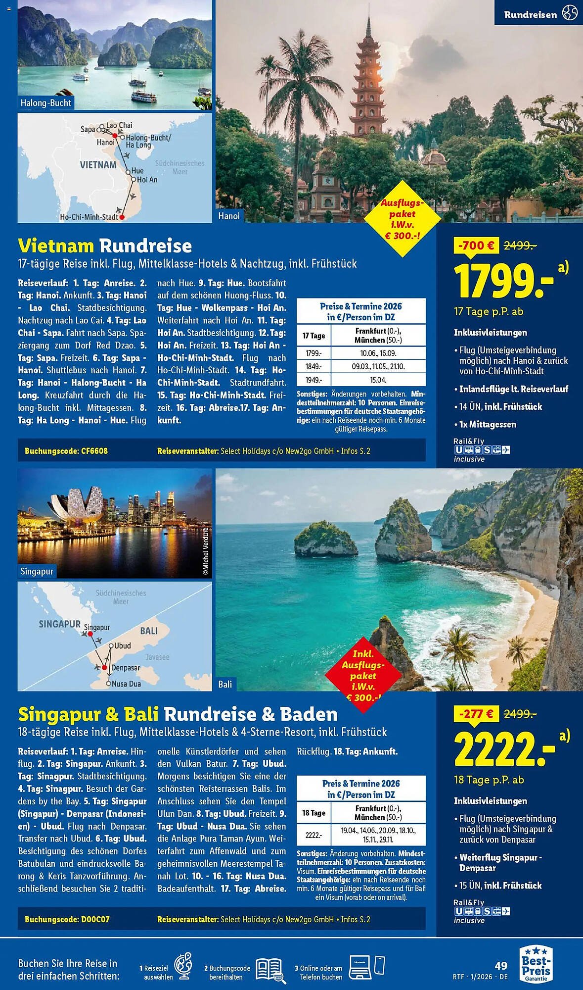 Lidl Reisen Prospekt (2026-01-14 - 2026-01-31)