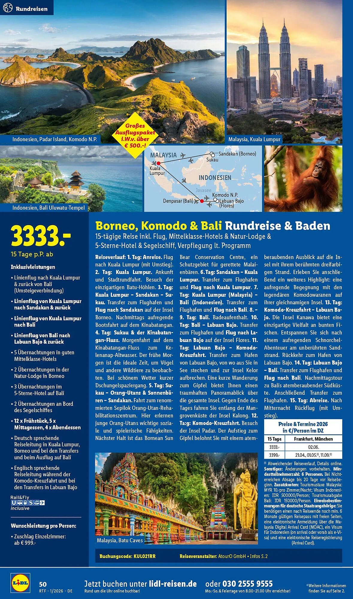 Lidl Reisen Prospekt (2026-01-14 - 2026-01-31)