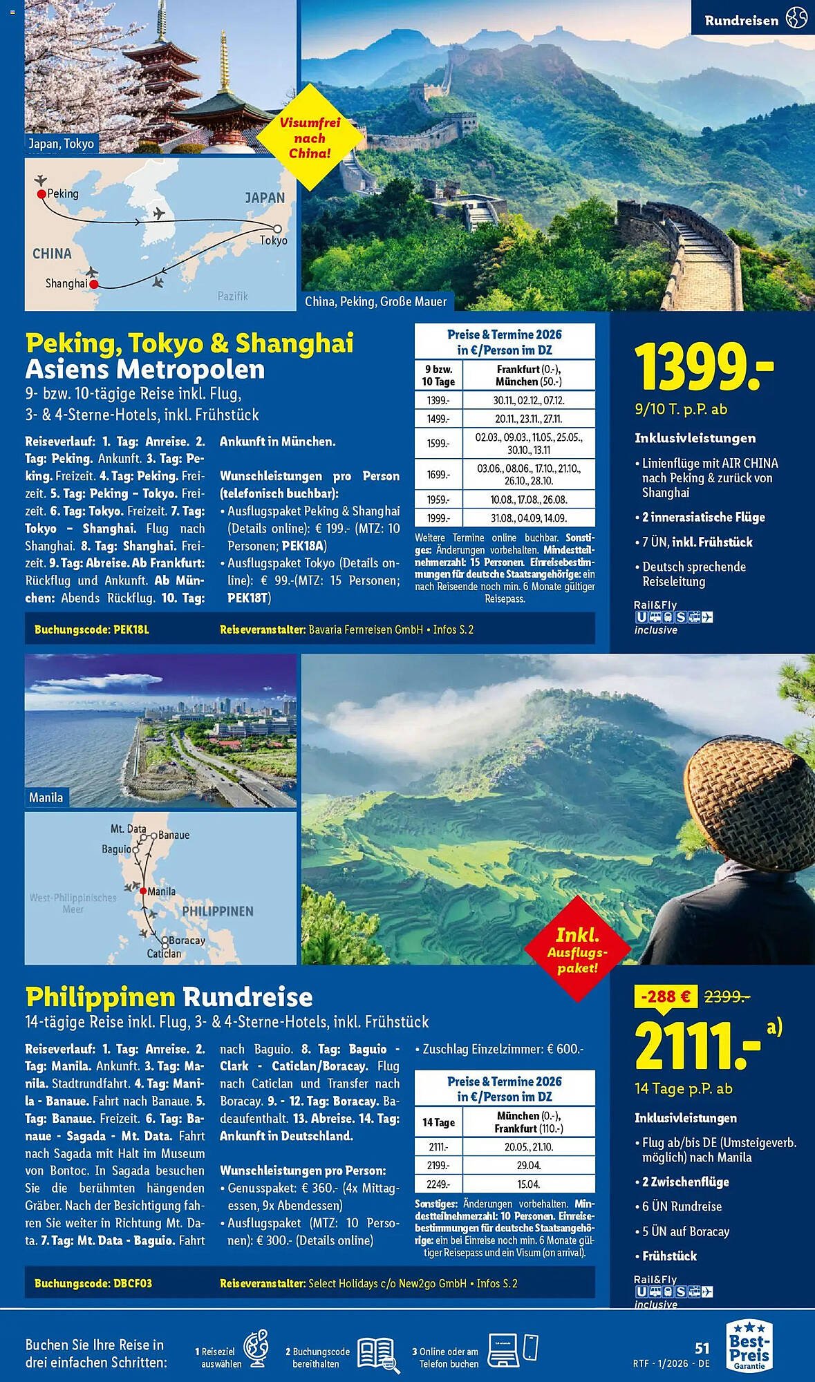 Lidl Reisen Prospekt (2026-01-14 - 2026-01-31)