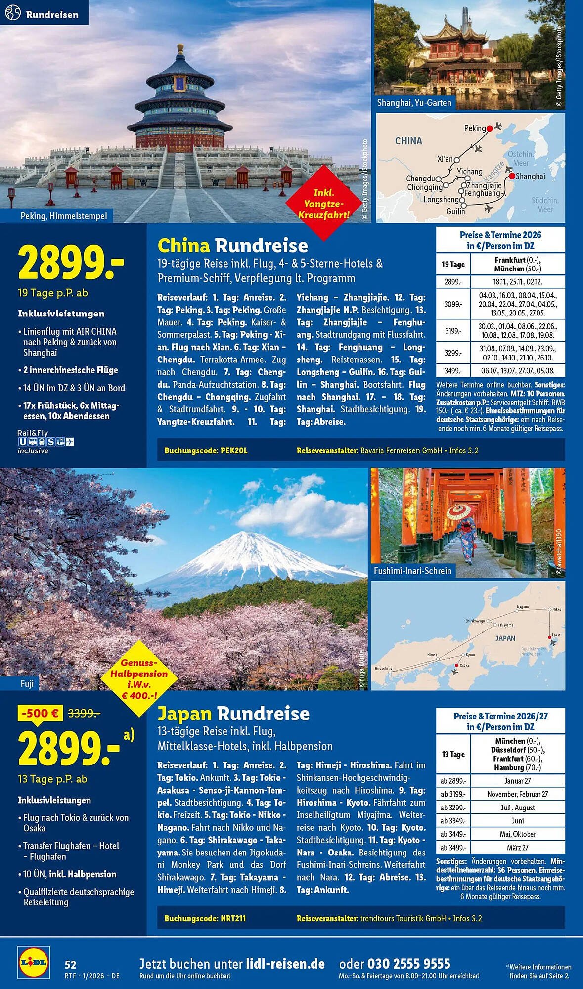 Lidl Reisen Prospekt (2026-01-14 - 2026-01-31)