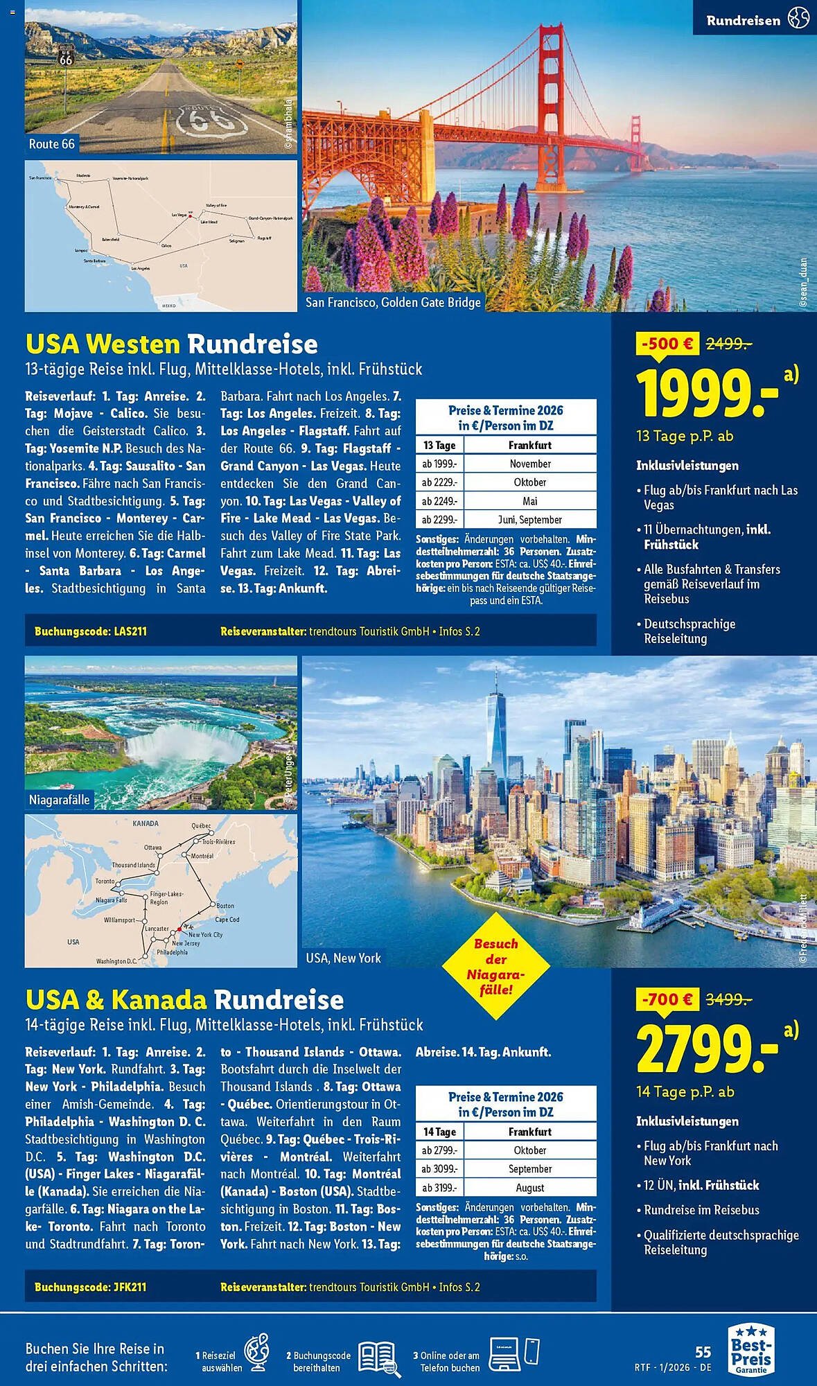 Lidl Reisen Prospekt (2026-01-14 - 2026-01-31)