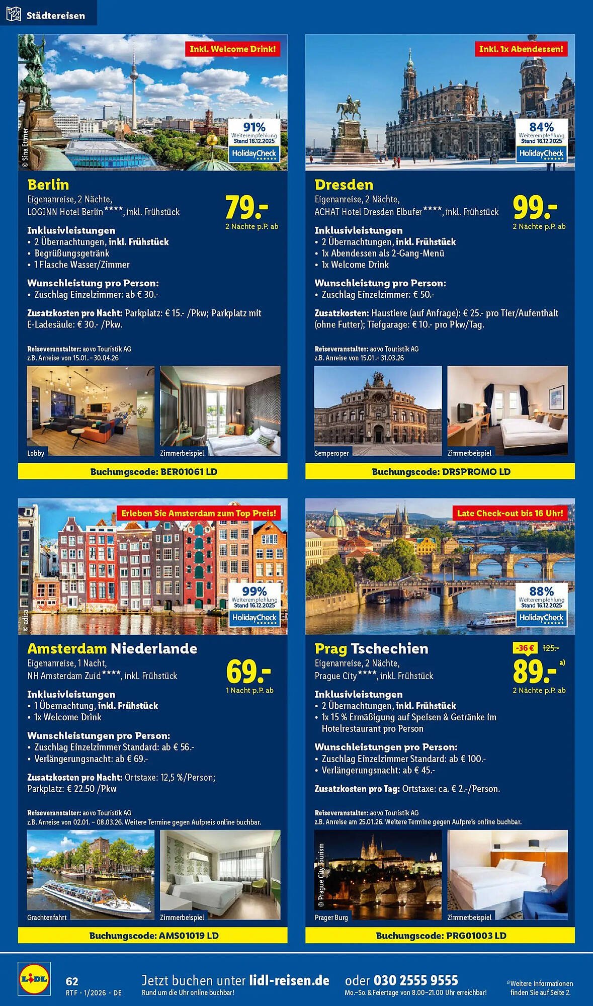 Lidl Reisen Prospekt (2026-01-14 - 2026-01-31)