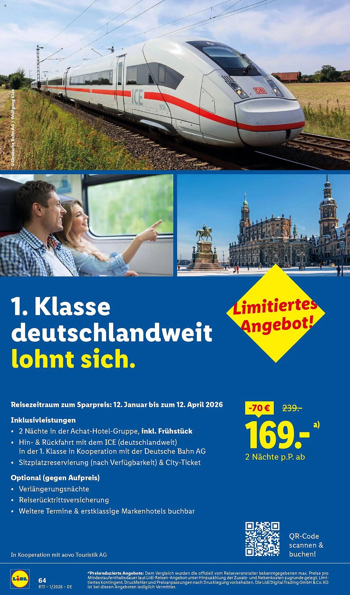 Lidl Reisen Prospekt (2026-01-14 - 2026-01-31)