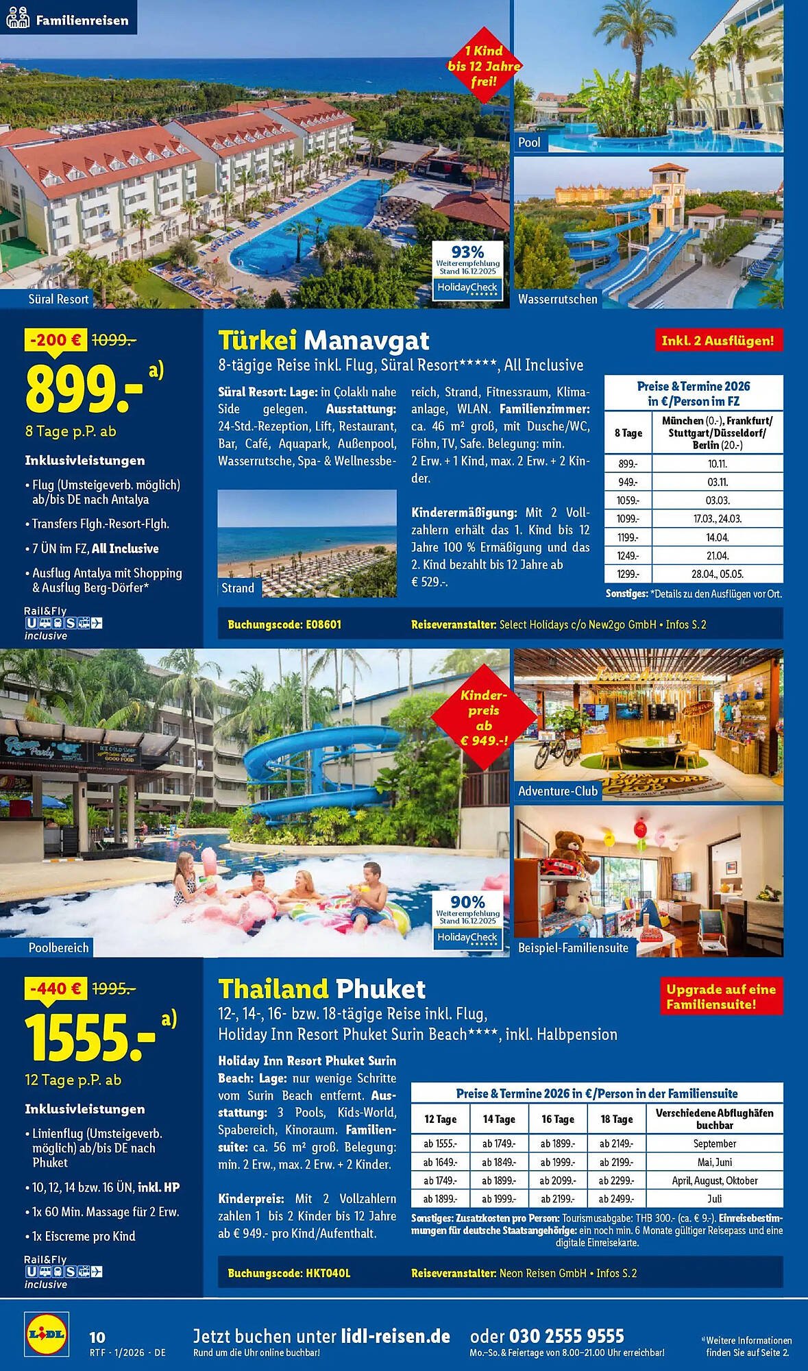 Lidl Reisen Prospekt (2026-01-14 - 2026-01-31)