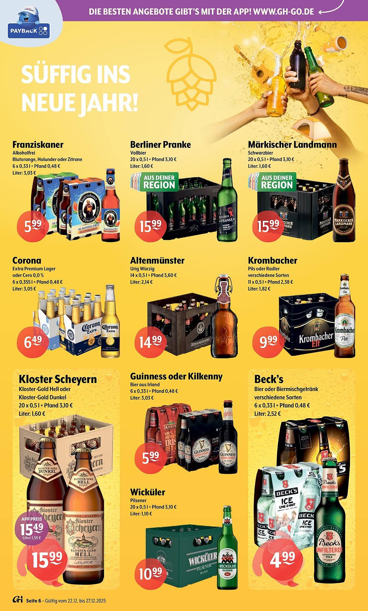 Getränke Hoffmann Prospekt (2025-12-22 - 2025-12-27)