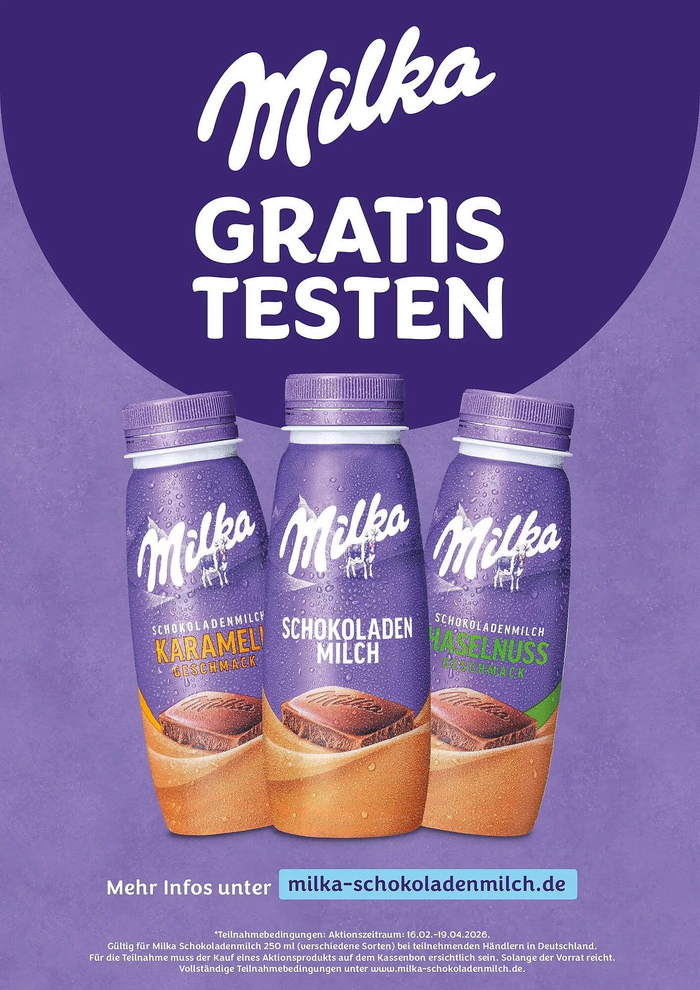 Milka Schokomilch: gratis testen