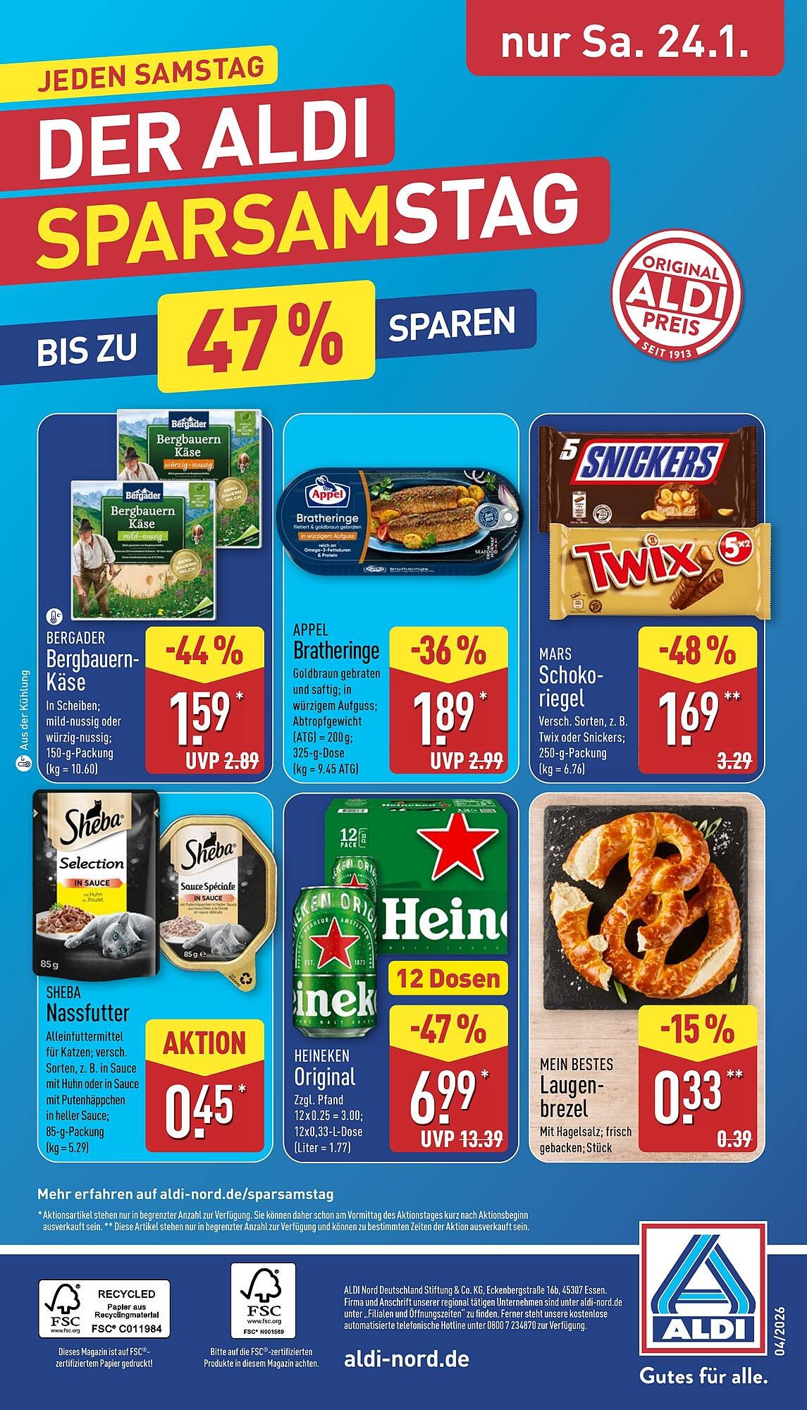 Aldi Nord Prospekt