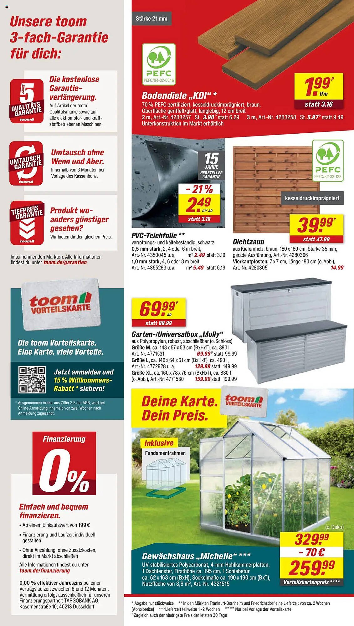 Toom Baumarkt Prospekt (2025-09-13 - 2025-09-19) | 2