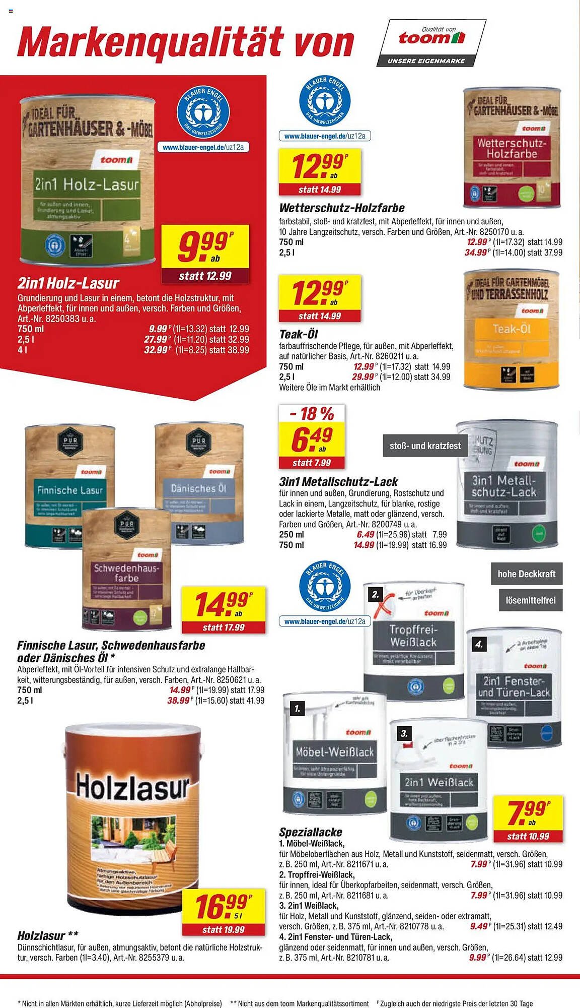Toom Baumarkt Prospekt (2025-09-13 - 2025-09-19) | 8