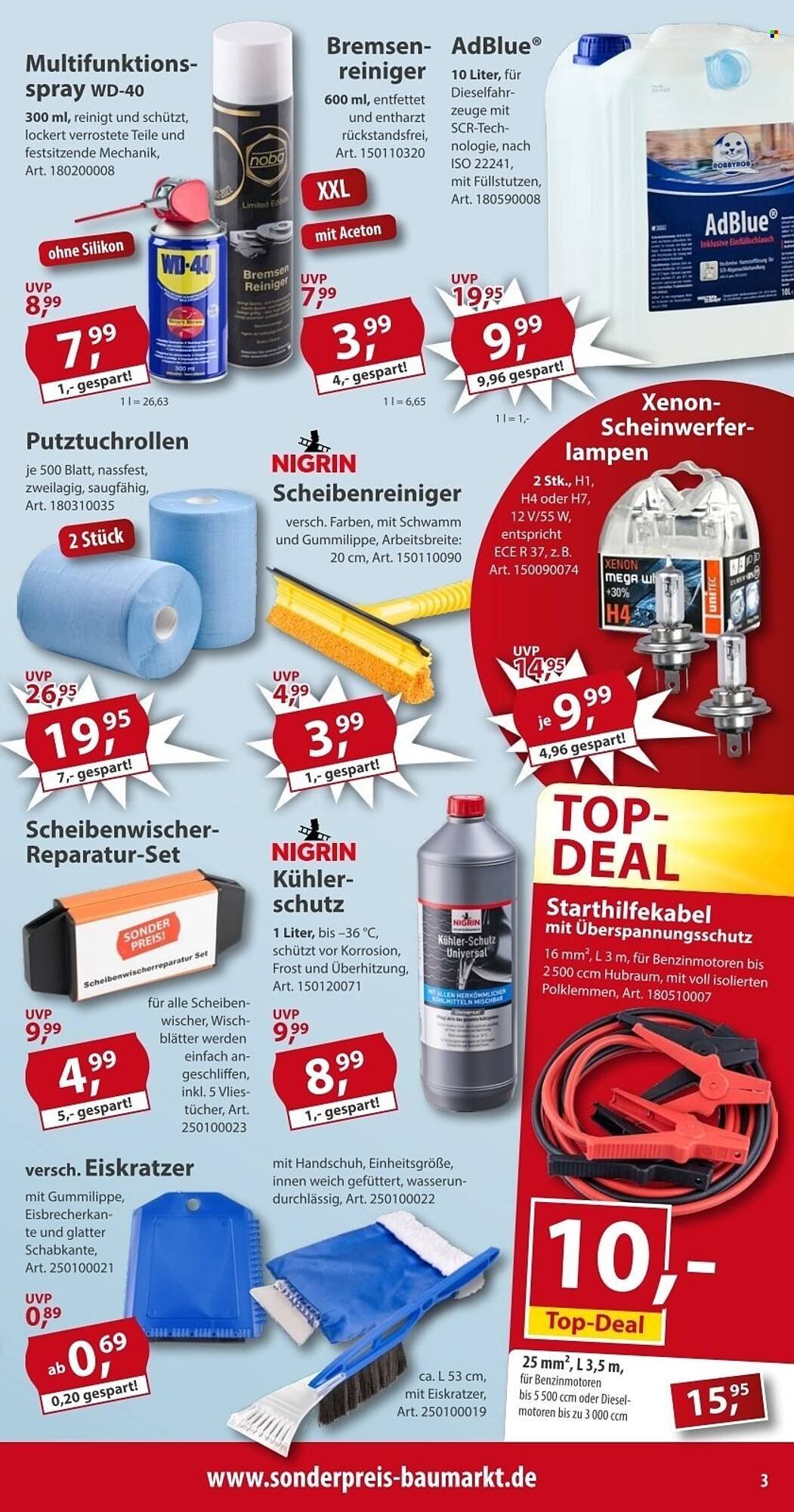 Sonderpreis Baumarkt Prospekt (2026-01-03 - 2026-01-09)