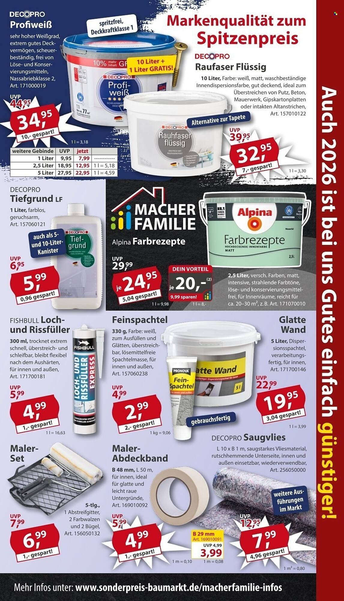 Sonderpreis Baumarkt Prospekt