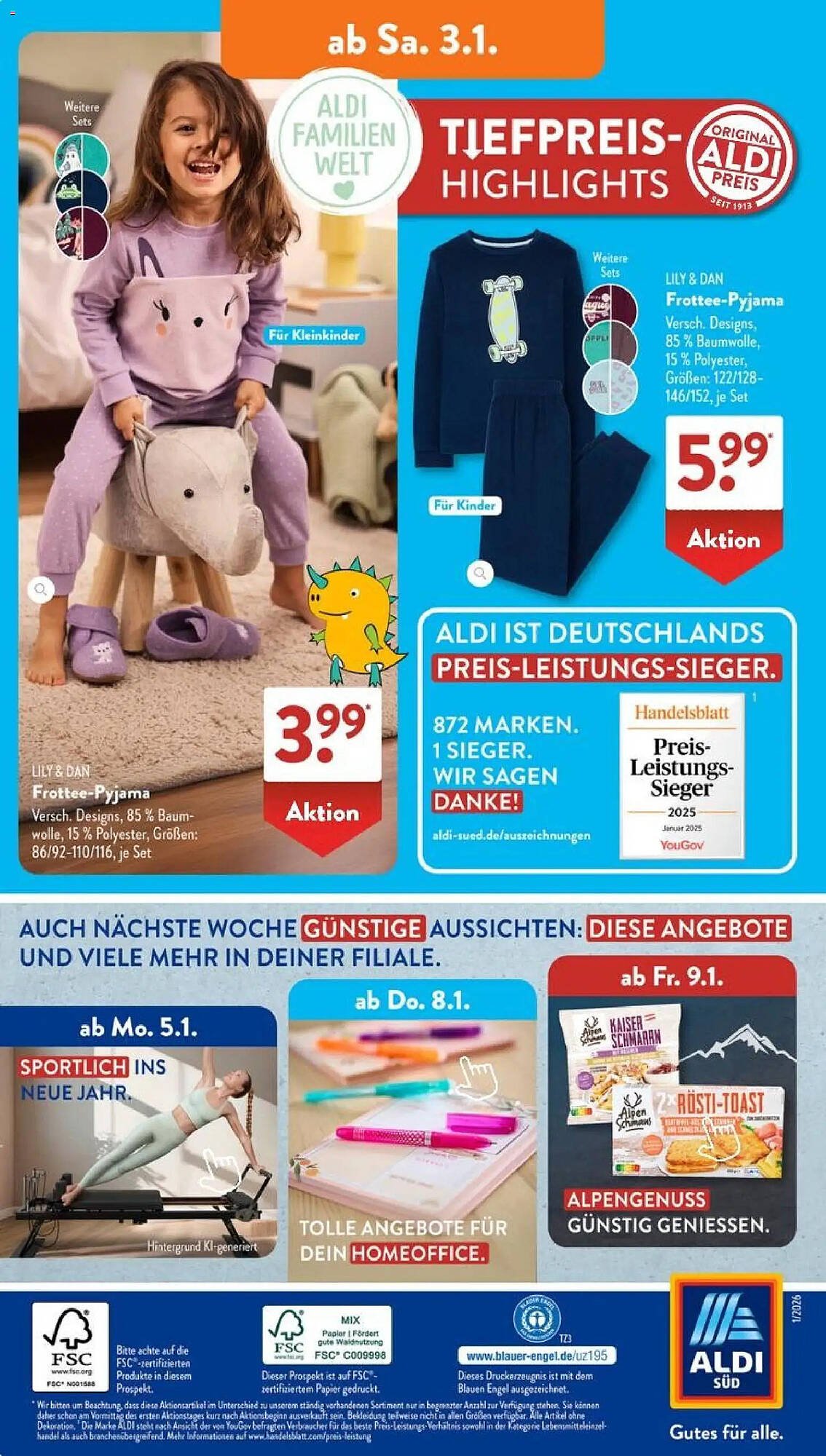 Aldi Süd Prospekt (2025-12-29 - 2026-01-03)