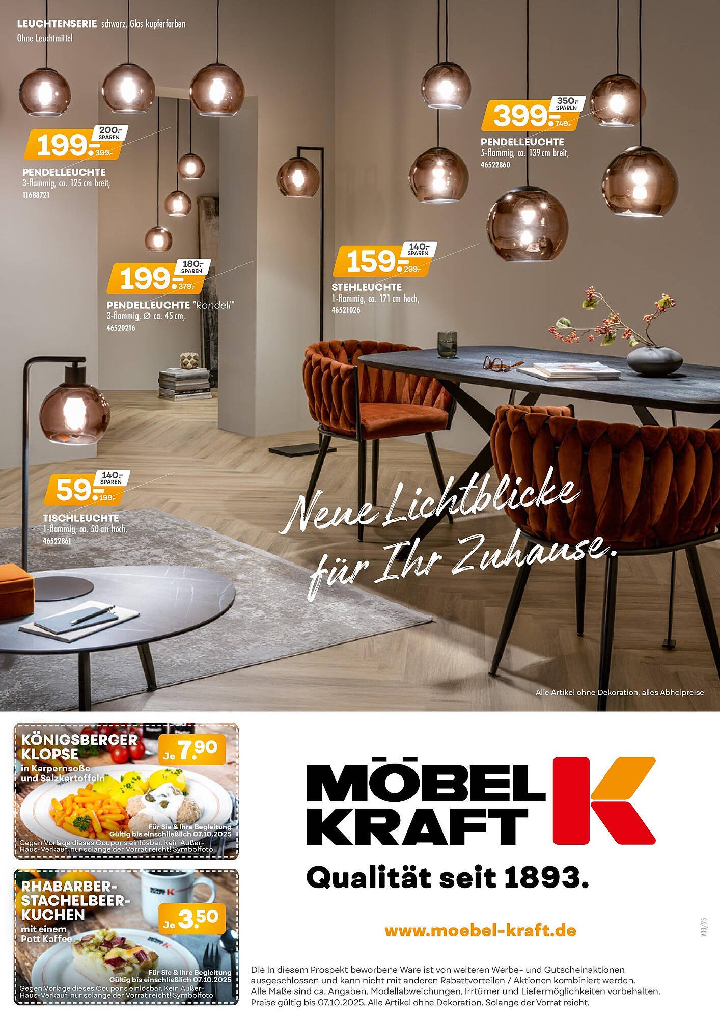 Möbel Kraft Prospekt (2025-09-09 - 2025-10-07) | 20