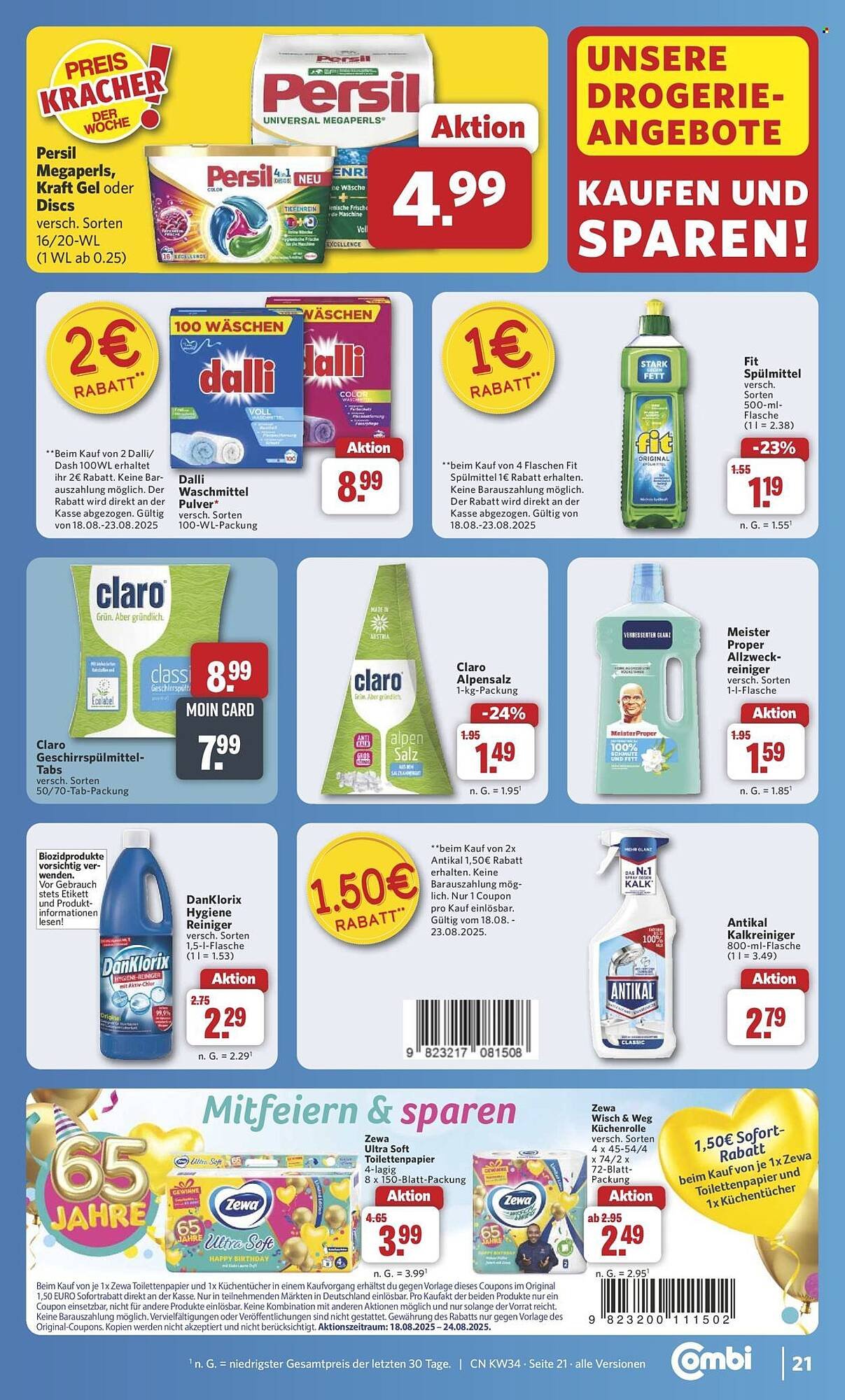 Combi Prospekt (2025-08-18 - 2025-08-23) | 29