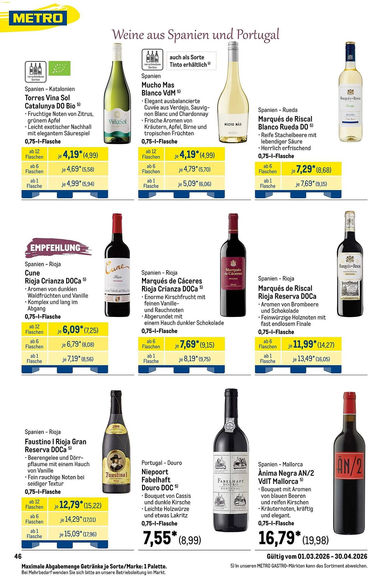 METRO Prospekt (2026-03-01 - 2026-05-01)