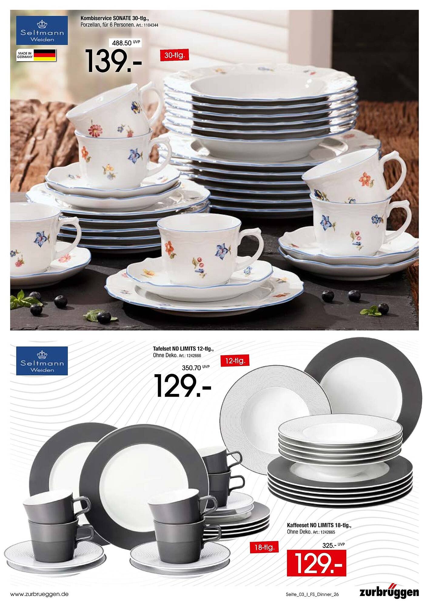 Zurbrüggen Prospekt